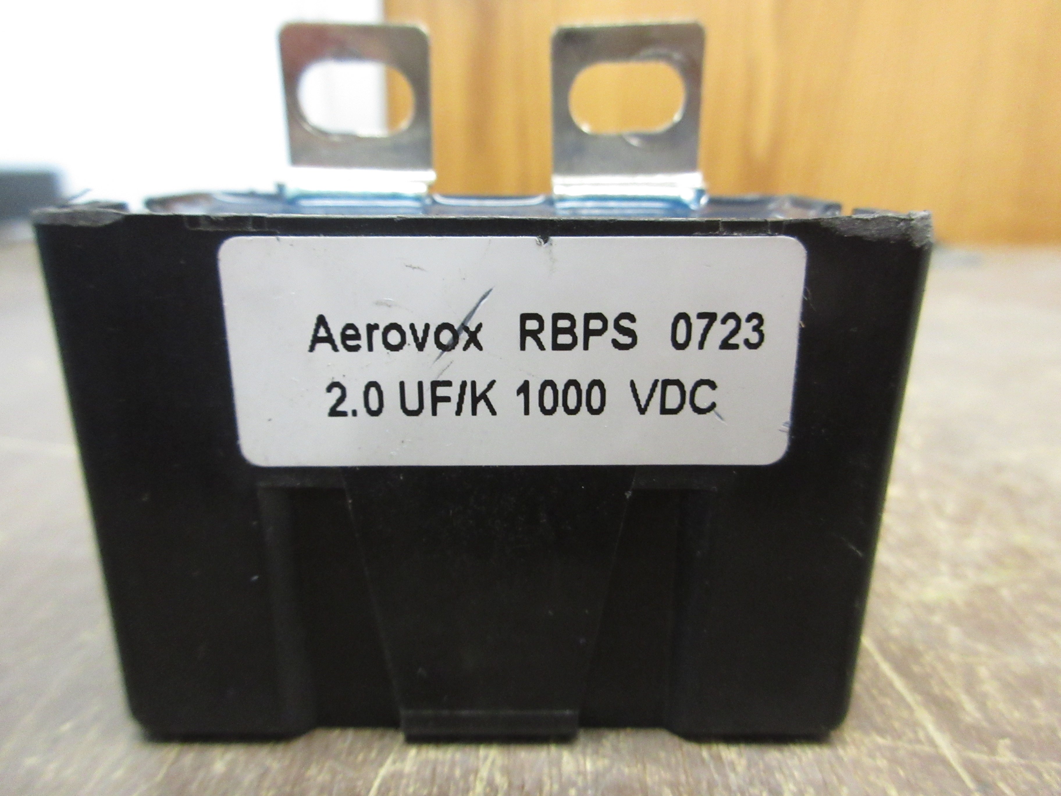 Aerovox Capacitor RBPS 0723 2.0 uF 1000 VDC Used