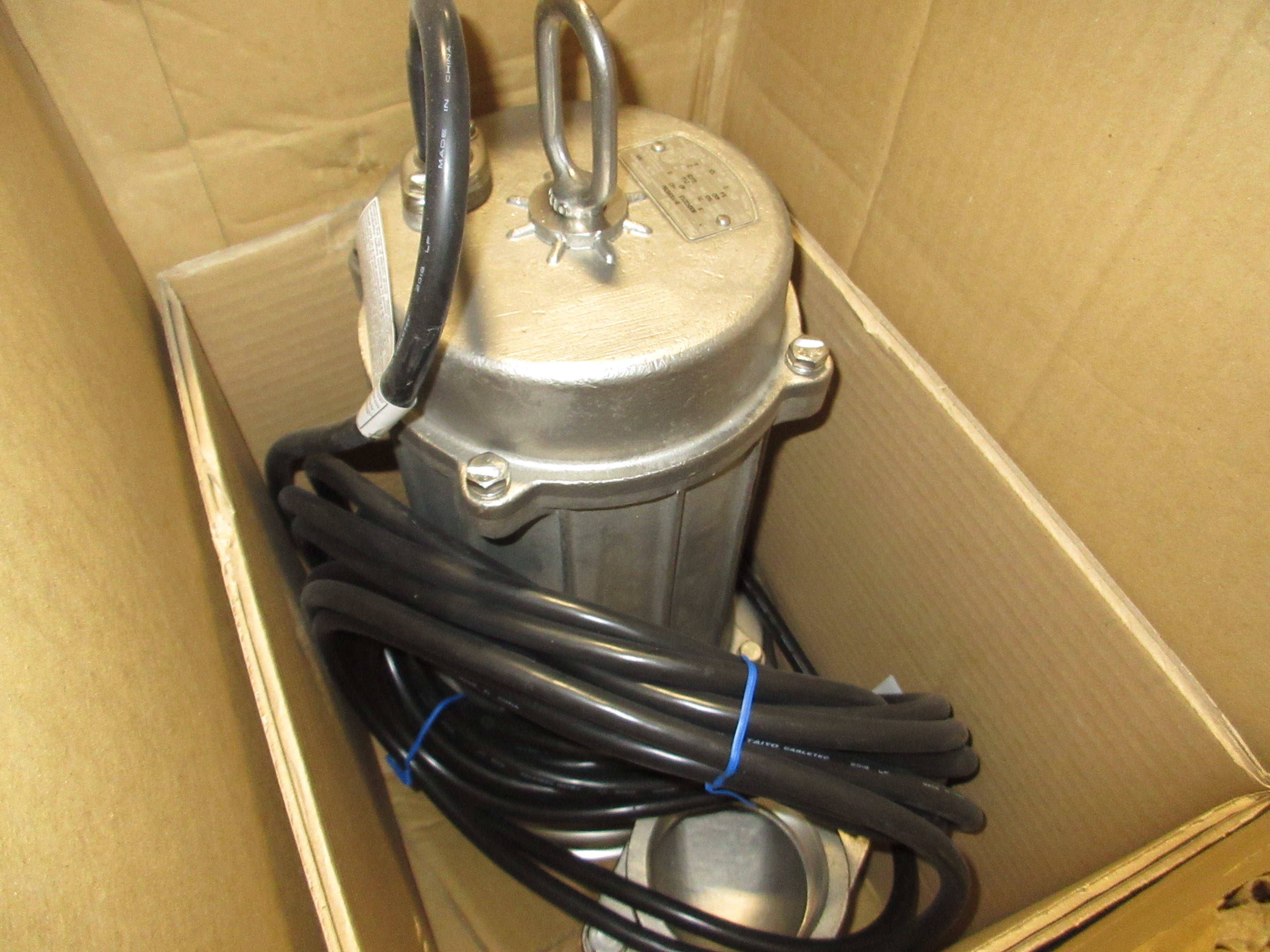 Tsurumi Submersible Pump 80SFQ21.5-62 2HP 460V 60Hz 3Ph 71ft Head 165GPM