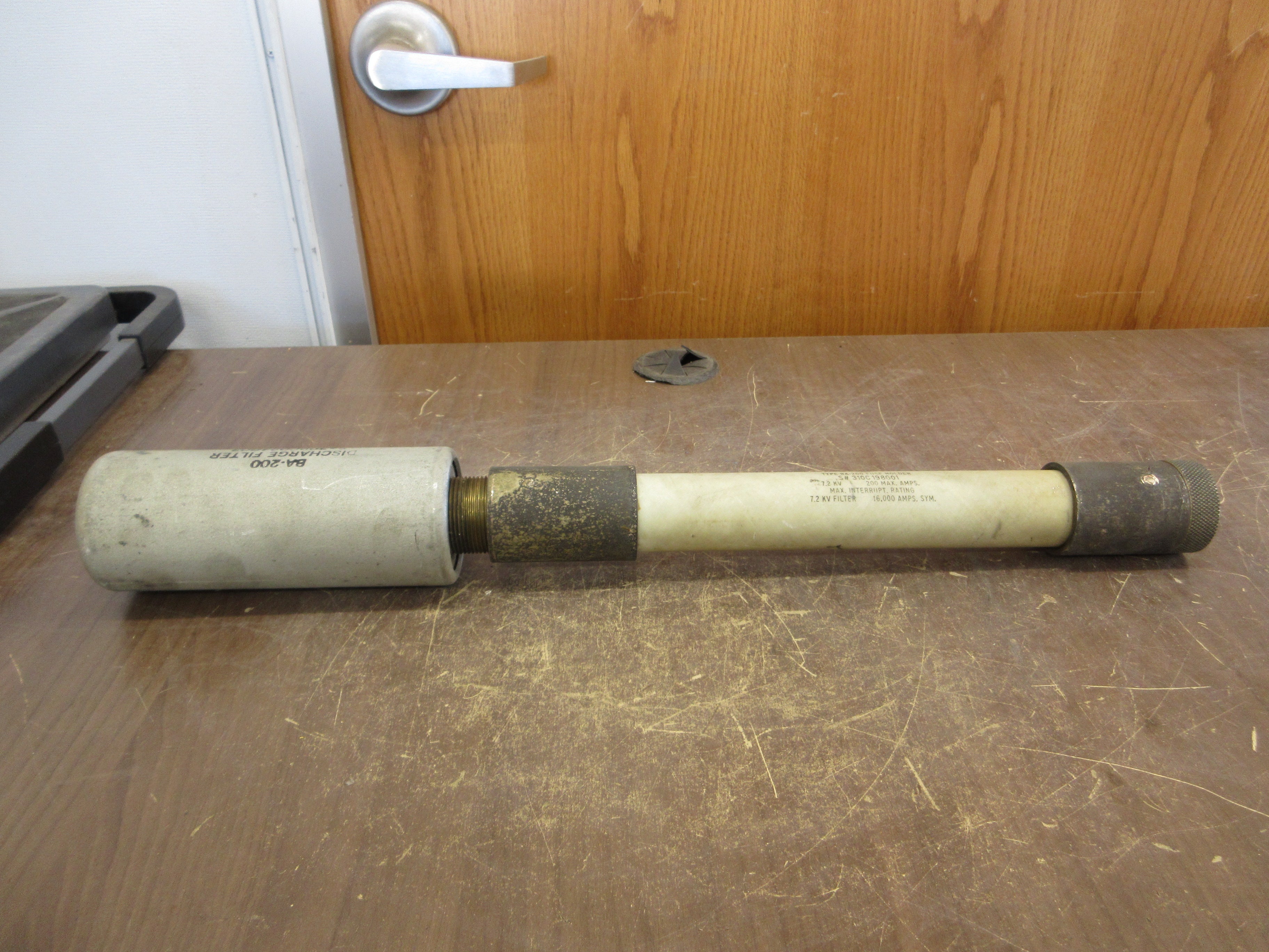 Westinghouse BA-200 Medium Voltage Fuse 310C198G01 200A Max 7.2kV 150E Refill