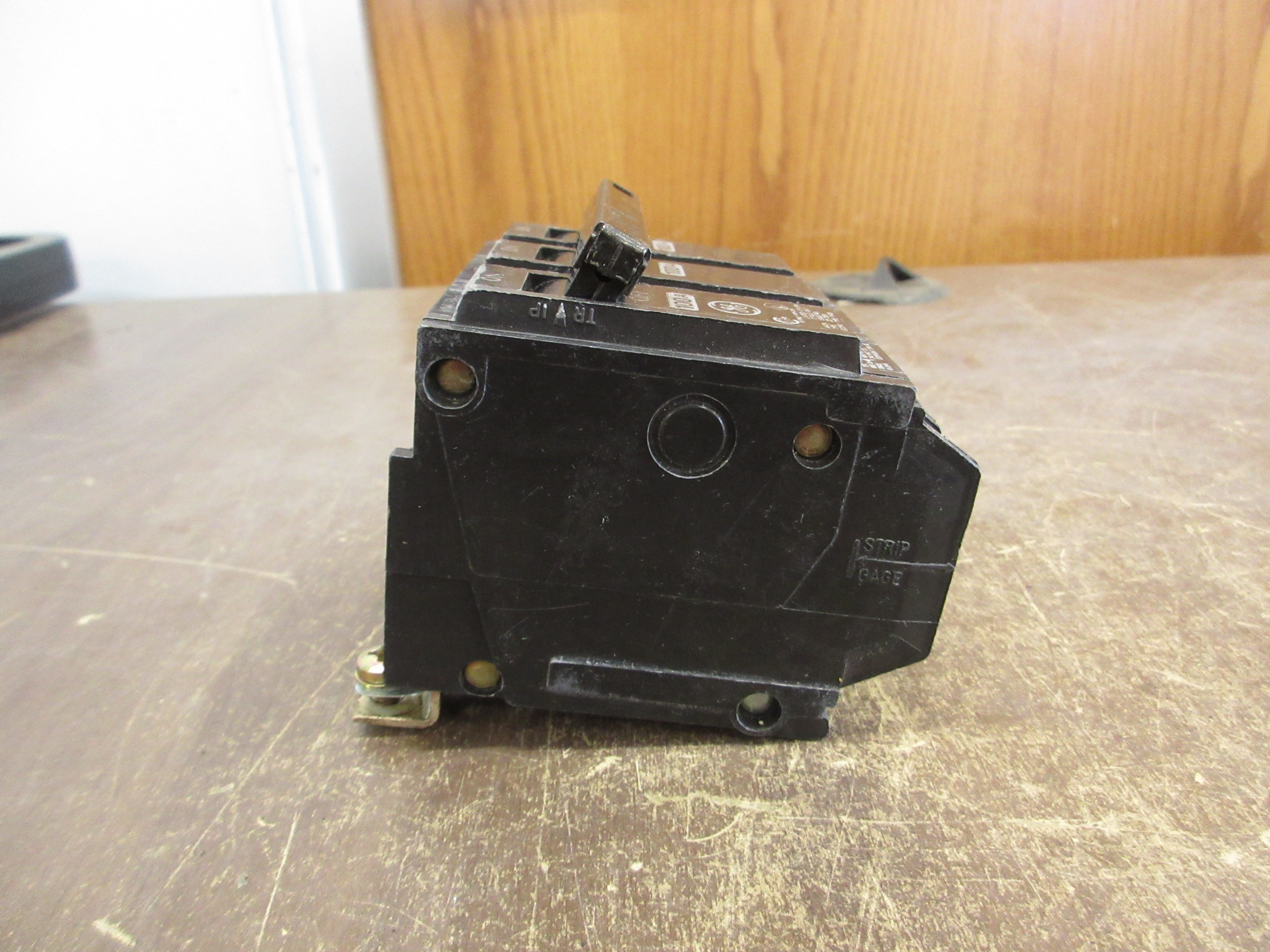 GE Bolt-On Circuit Breaker THQB31100 100A 240V 3P Used