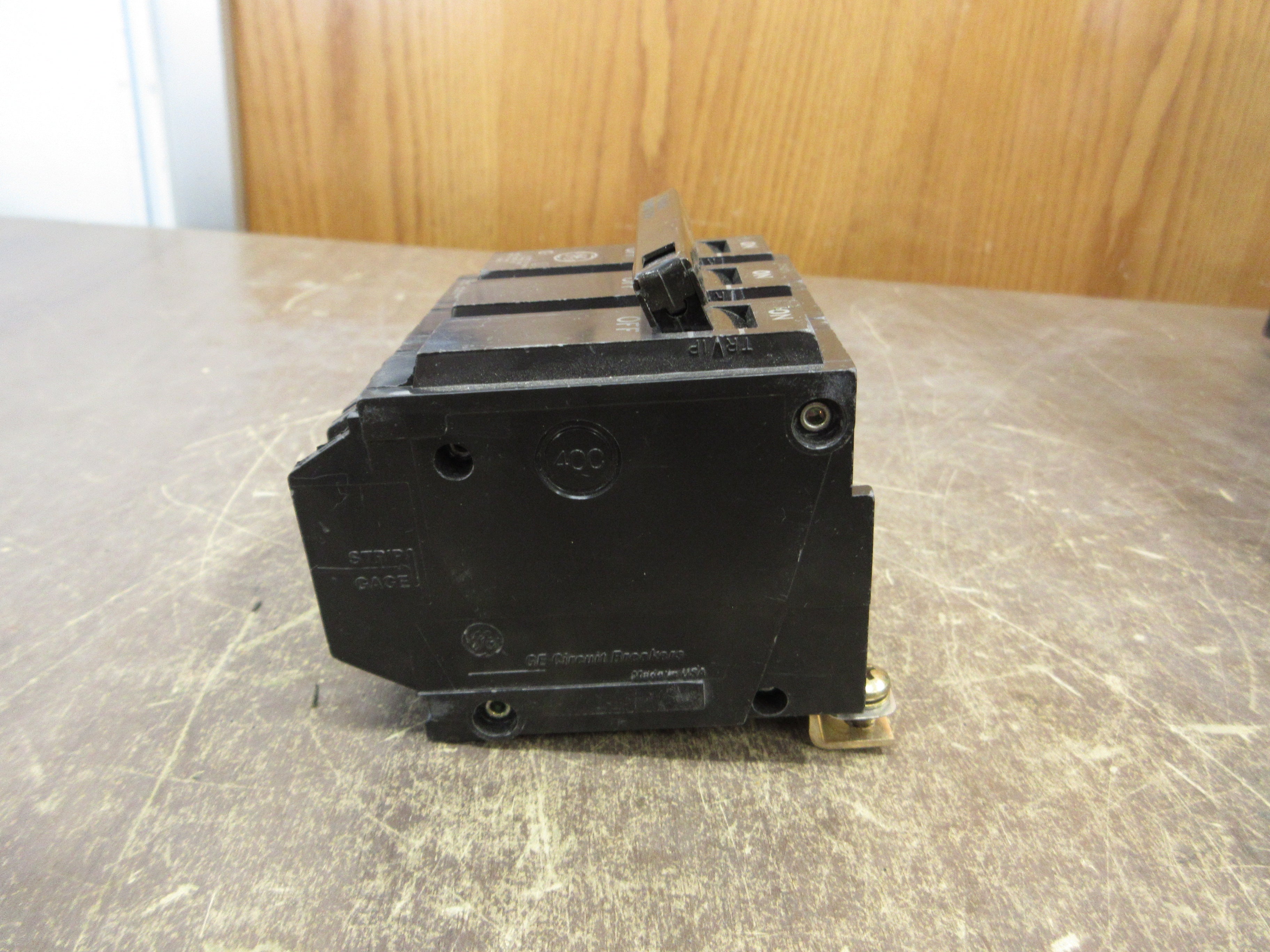 GE Bolt-On Circuit Breaker THQB3130 30A 240V 3P Used