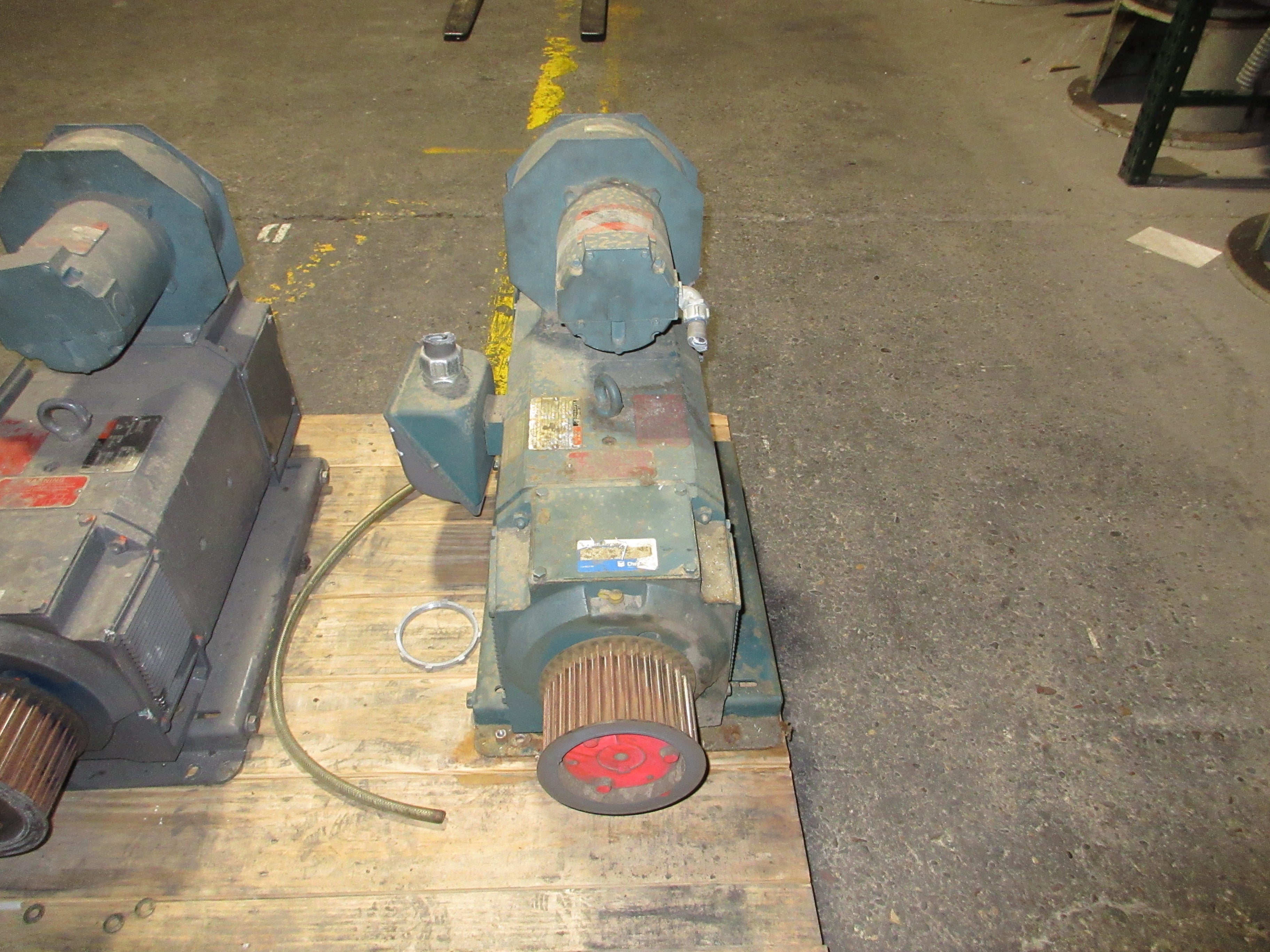 Reliance Electric DC Motor N002KAW06926-PX 30HP 1800/2000RPM 240V 109A Used