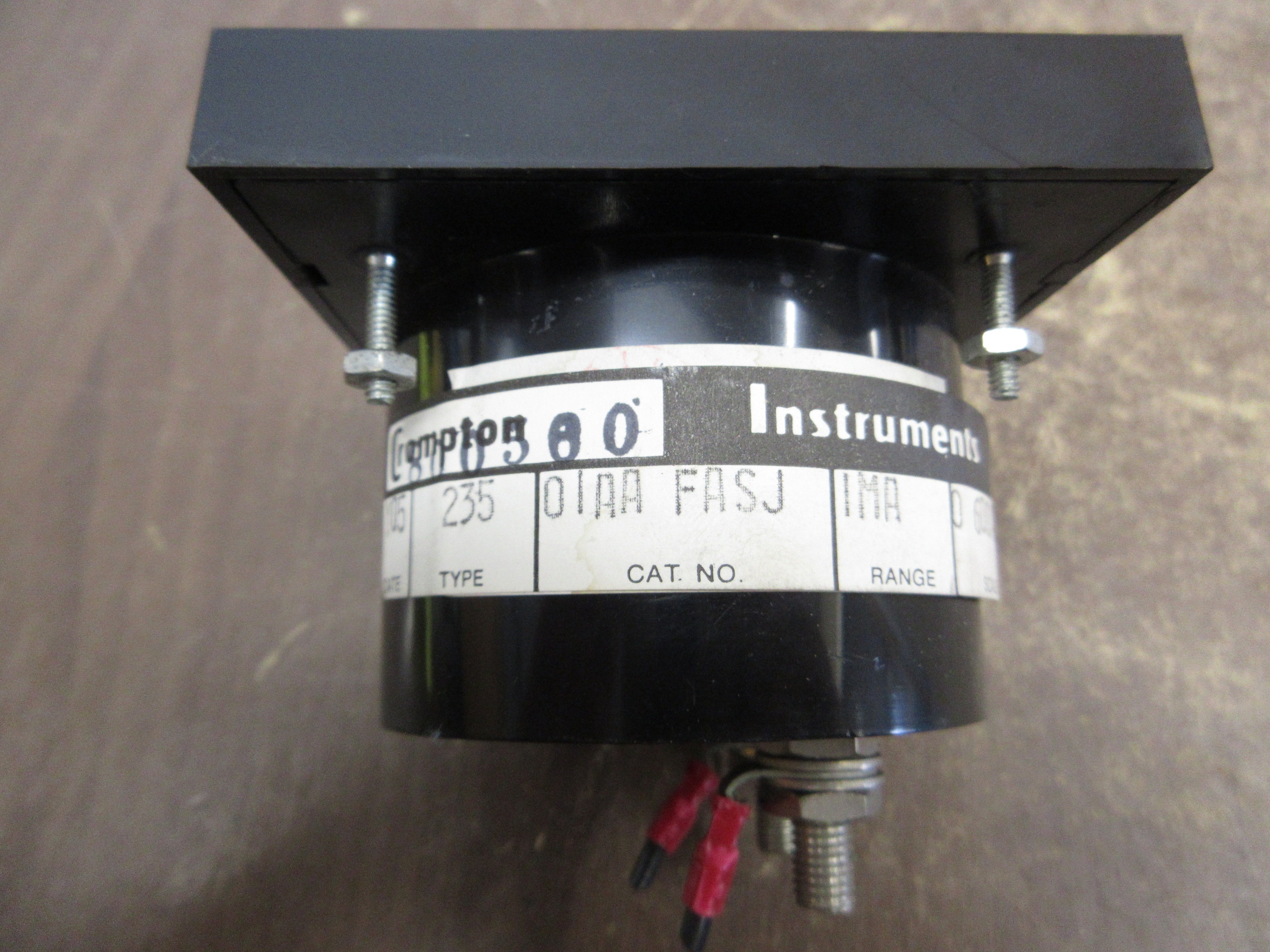 Crompton AC Voltmeter 01AA FASJ Range: 0-600VAC Used