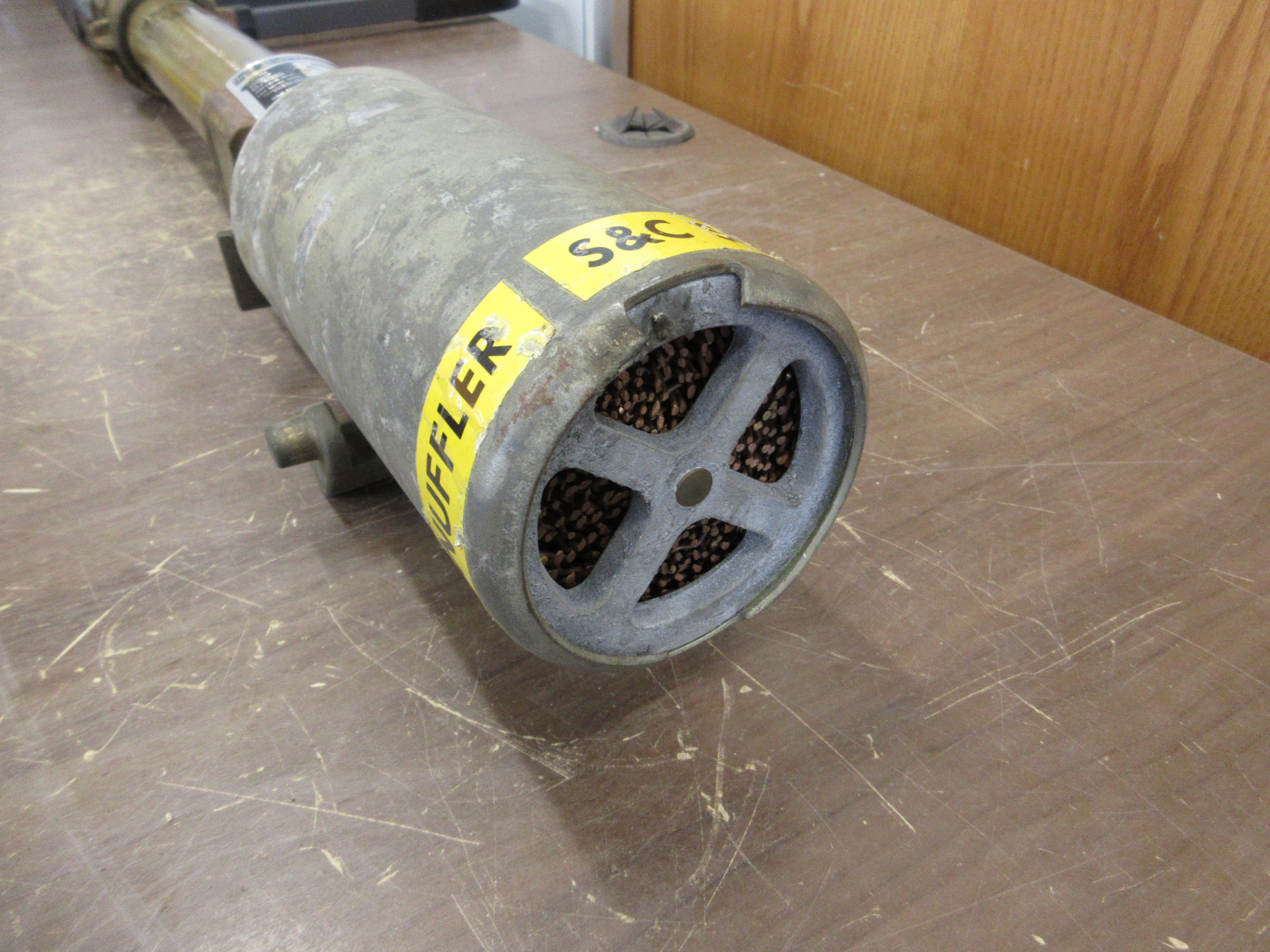 S&C Type SM-5S Fuse Holder 86642R2 14.4kV 400E Max 80E Refill Used