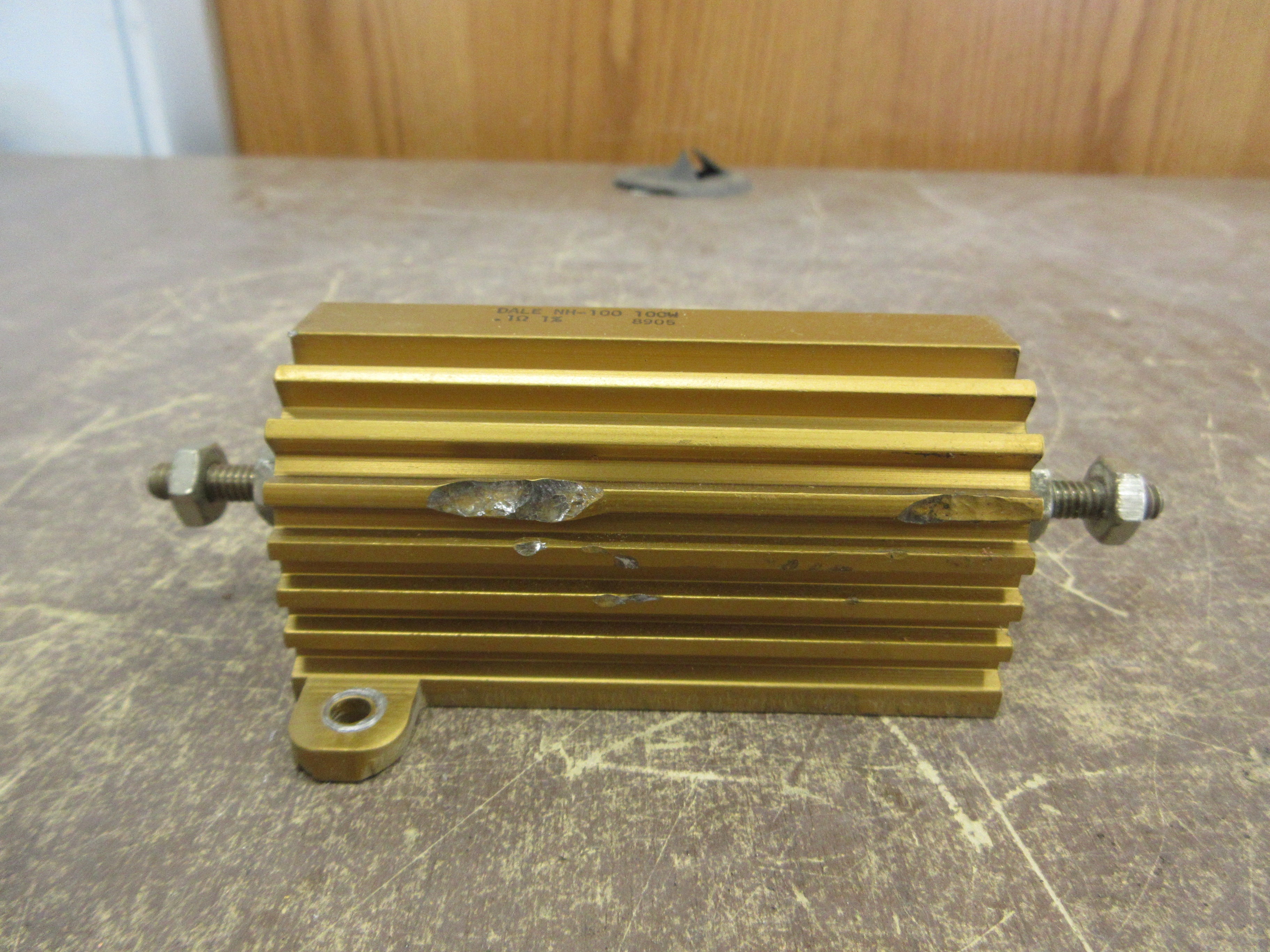 Dale Resistor NH-100 100W 0.1 Ohm Used