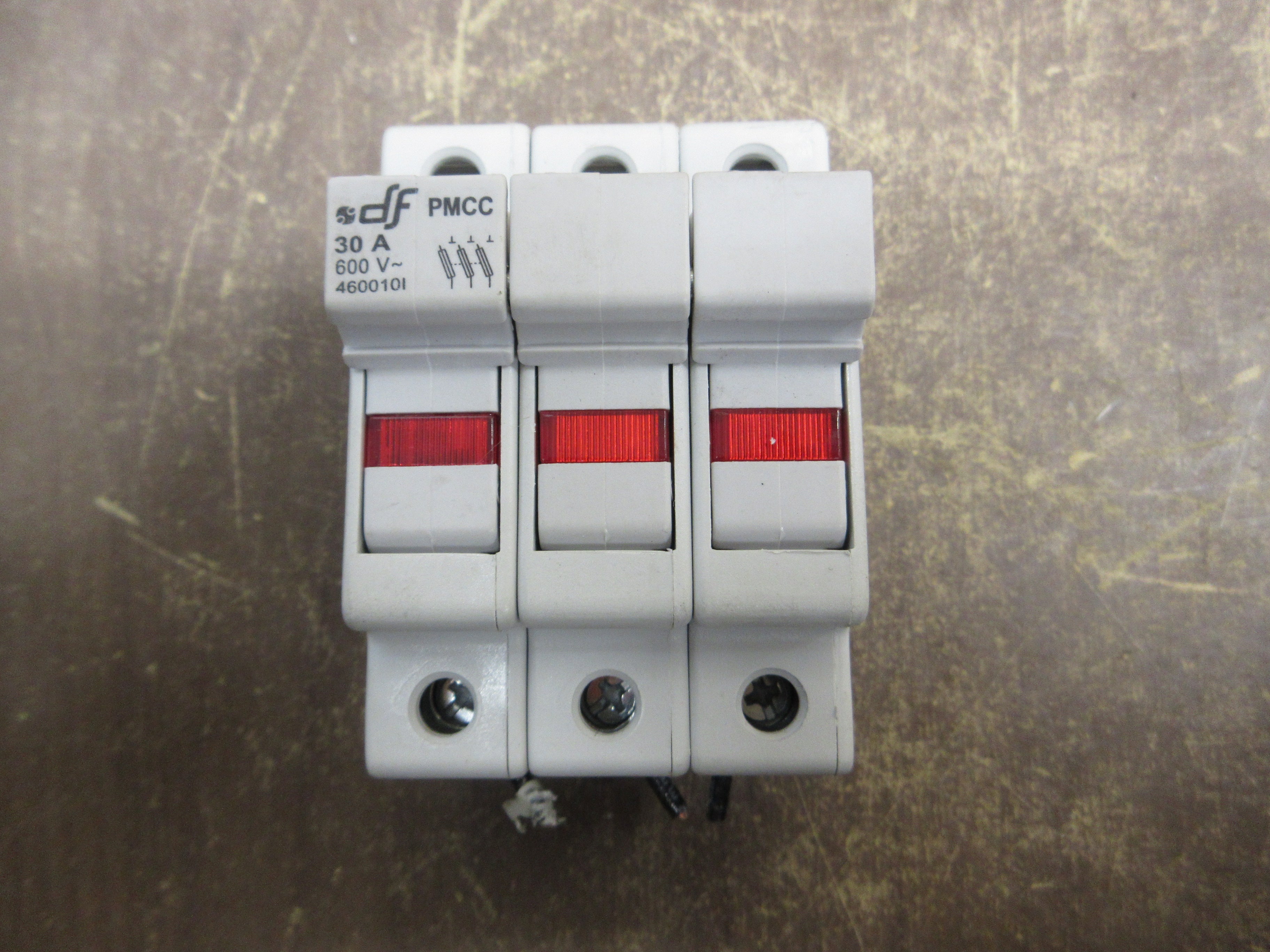 DF PMCC Fuseholder 460010I 30A 600V 3P Used