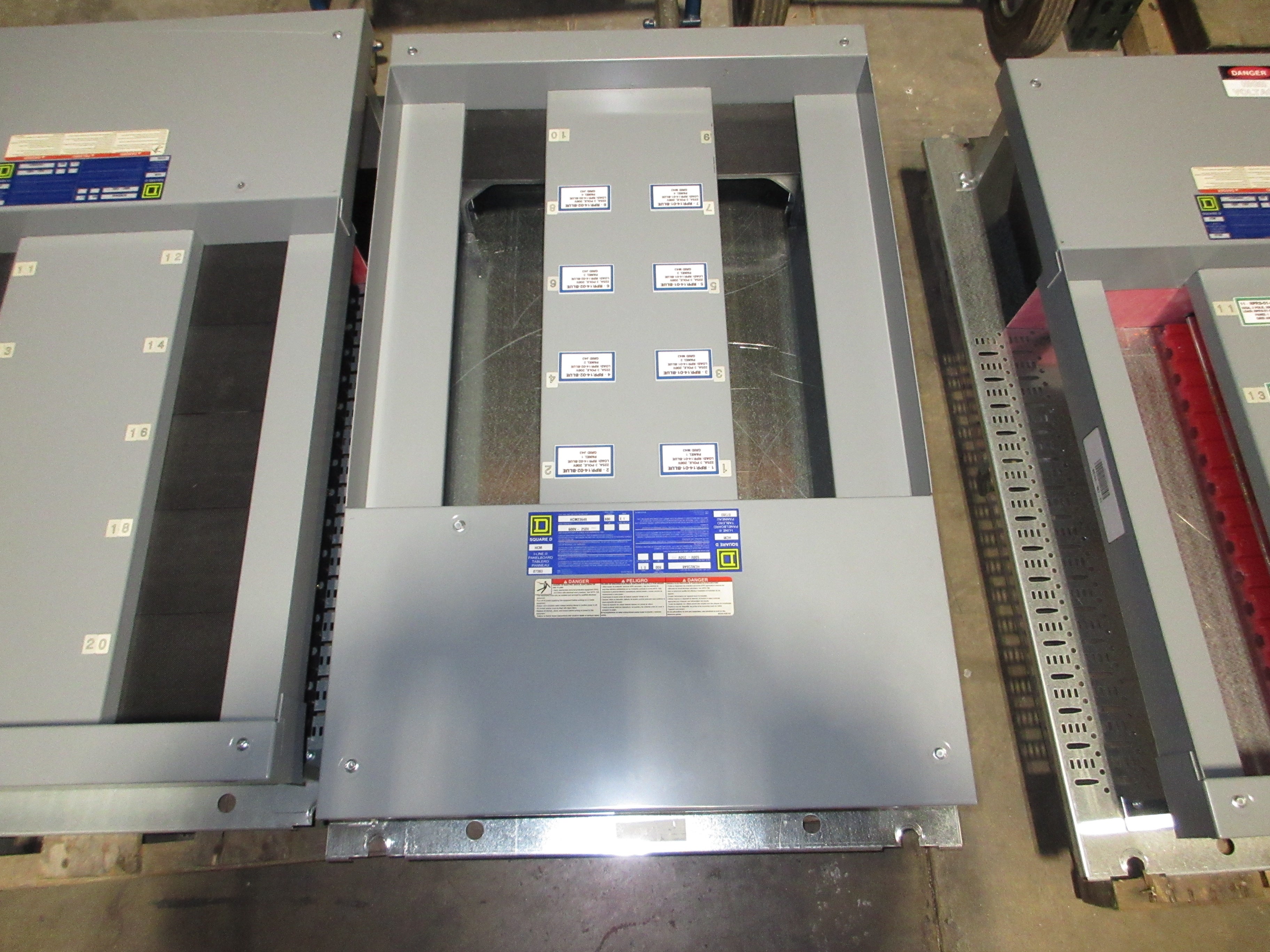 Square D I-Line Panelboard Interior HCM23648 Ser. E1 800A 600V Used