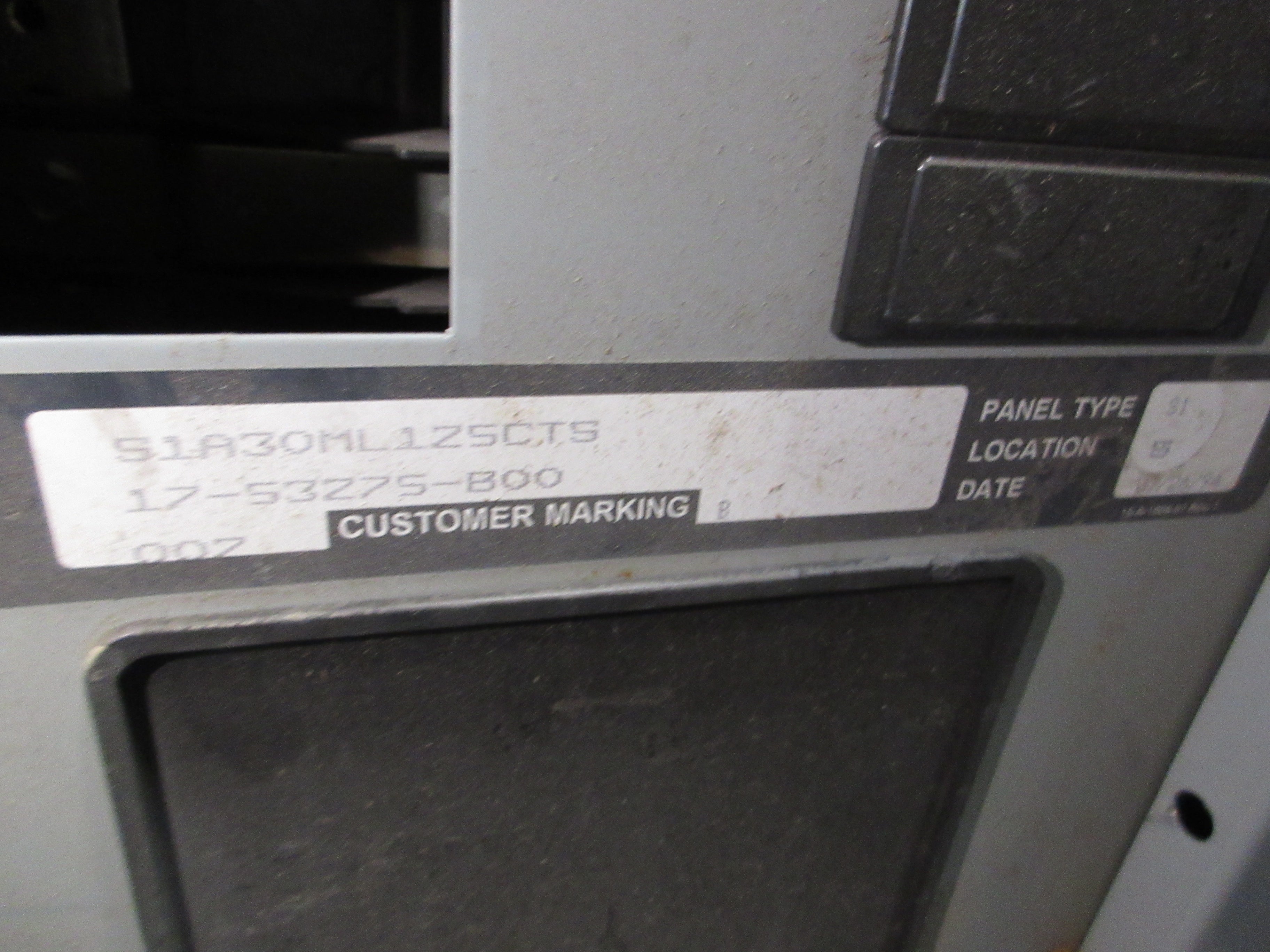 Siemens Main Lug Breaker Panel S1A30ML125CTS 250A Max 120/240V 1Ph 3W 30-Slot