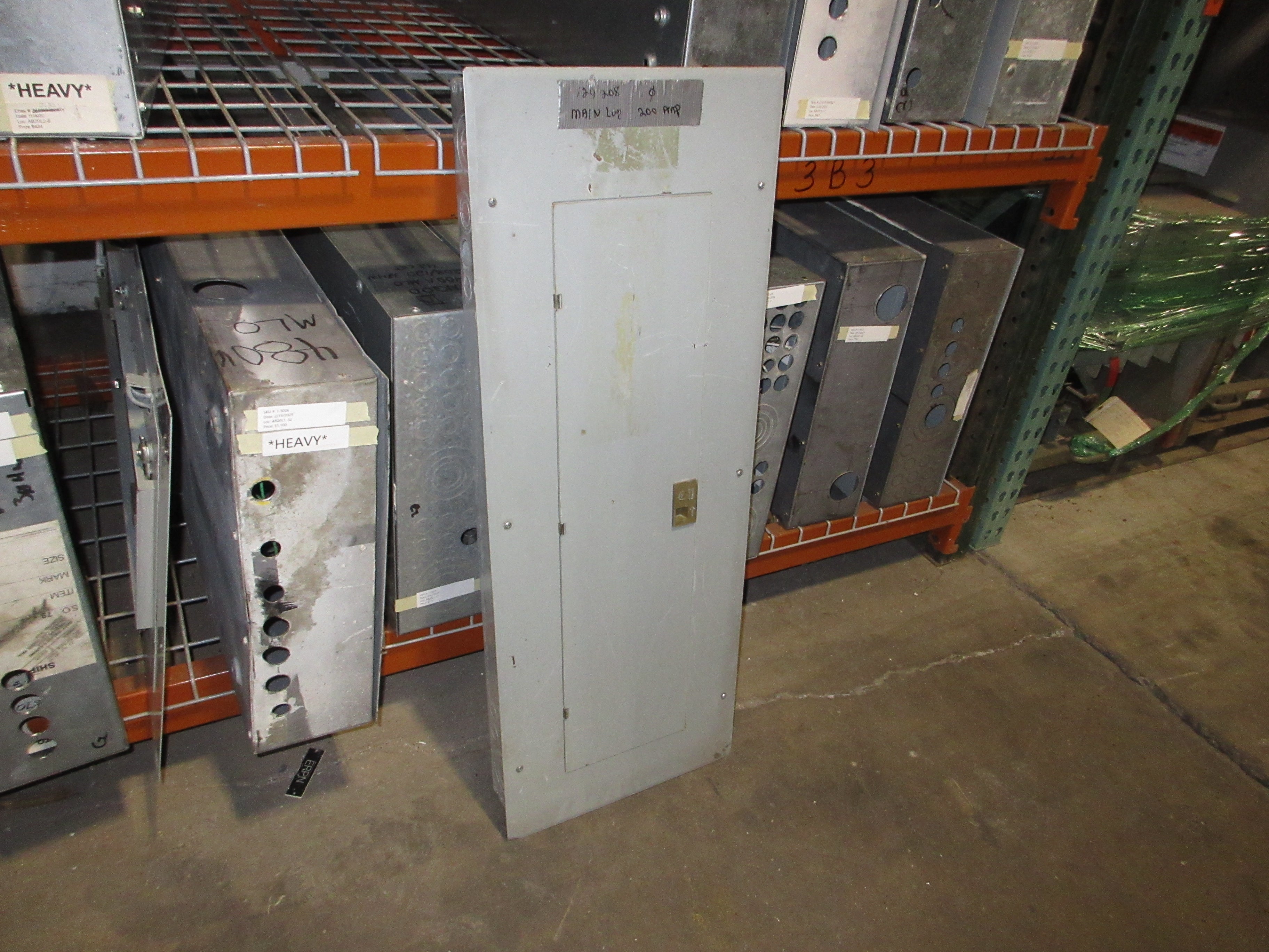 GE Main Lug Breaker Panel TLM4020CCU 200A Max 120/208V 1Ph 40-Slot