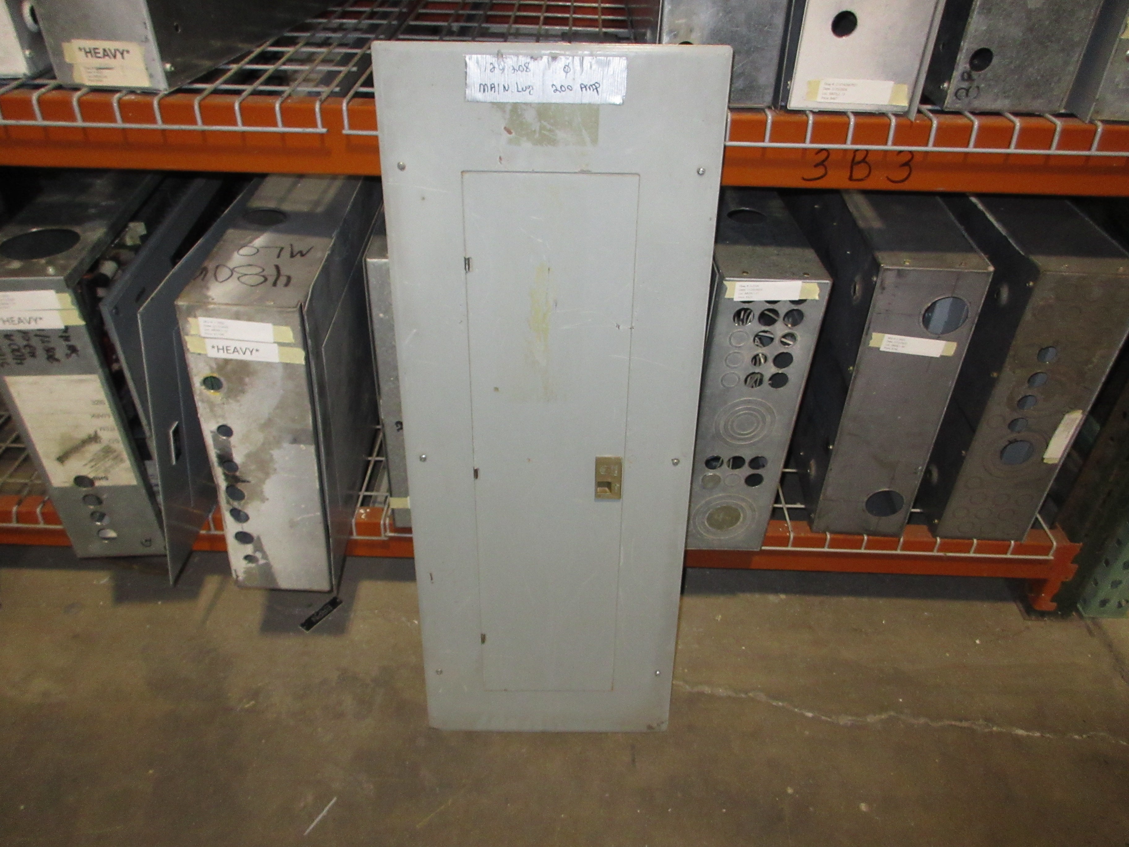 GE Main Lug Breaker Panel TLM4020CCU 200A Max 120/208V 1Ph 40-Slot