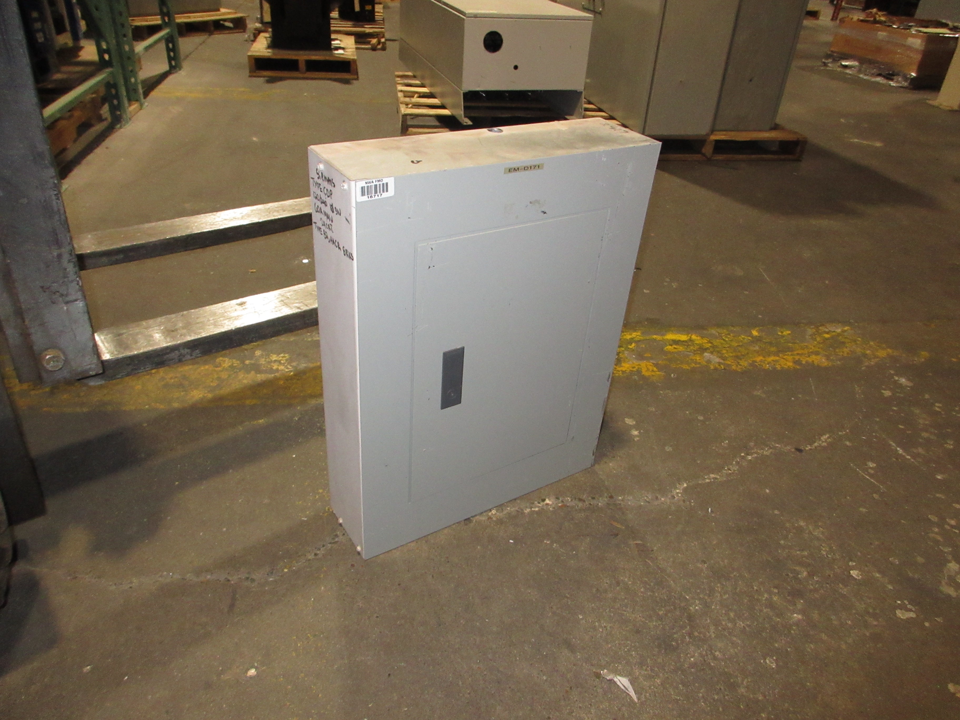 Siemens Main Breaker Circuit Breaker Panel CDP7 100A Max, 60A Main 120/240V 1Ph