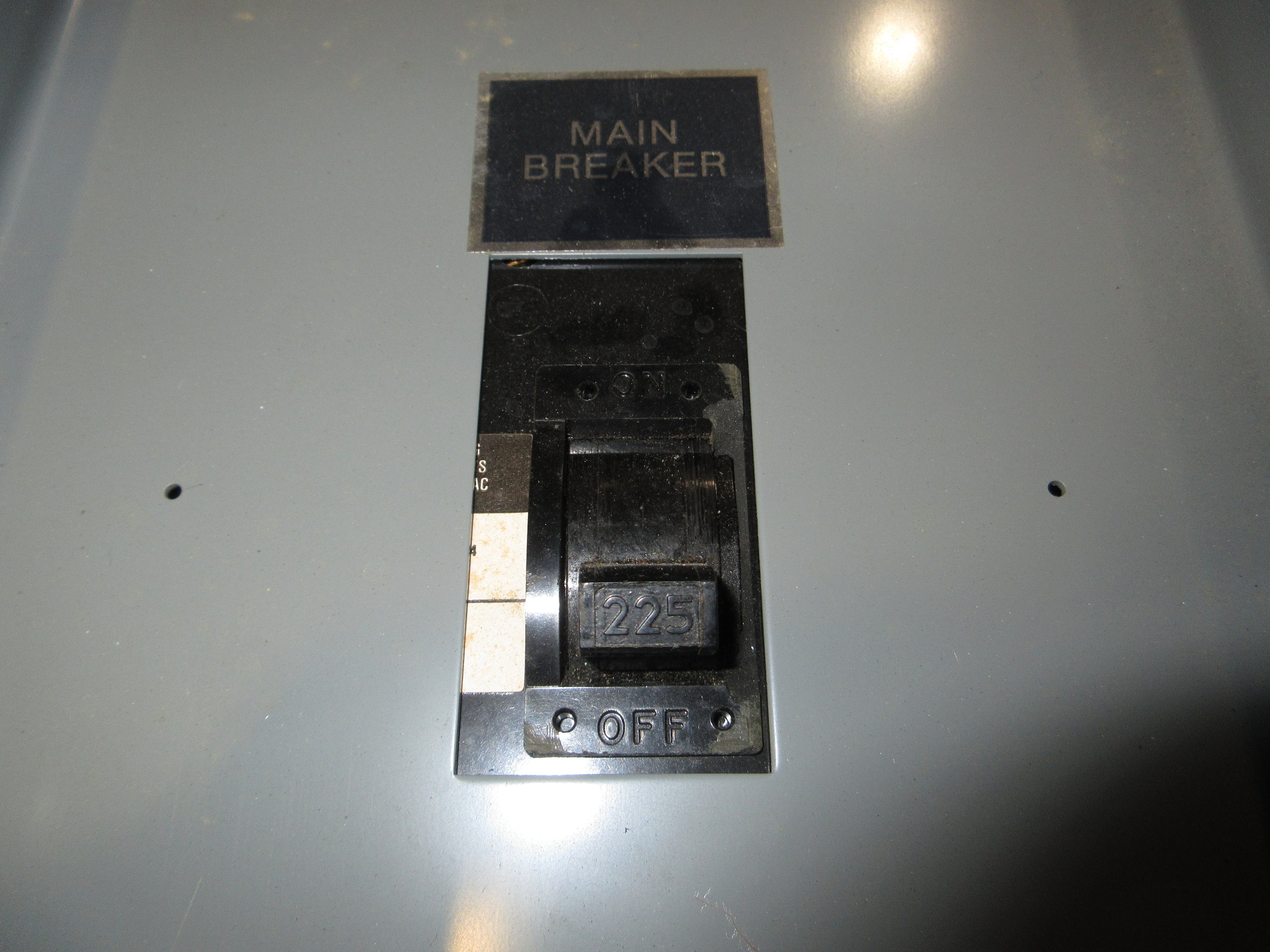 Square D Main Breaker Circuit Breaker Panel NQOD442L225 225A Max 208/120V 3Ph 4W