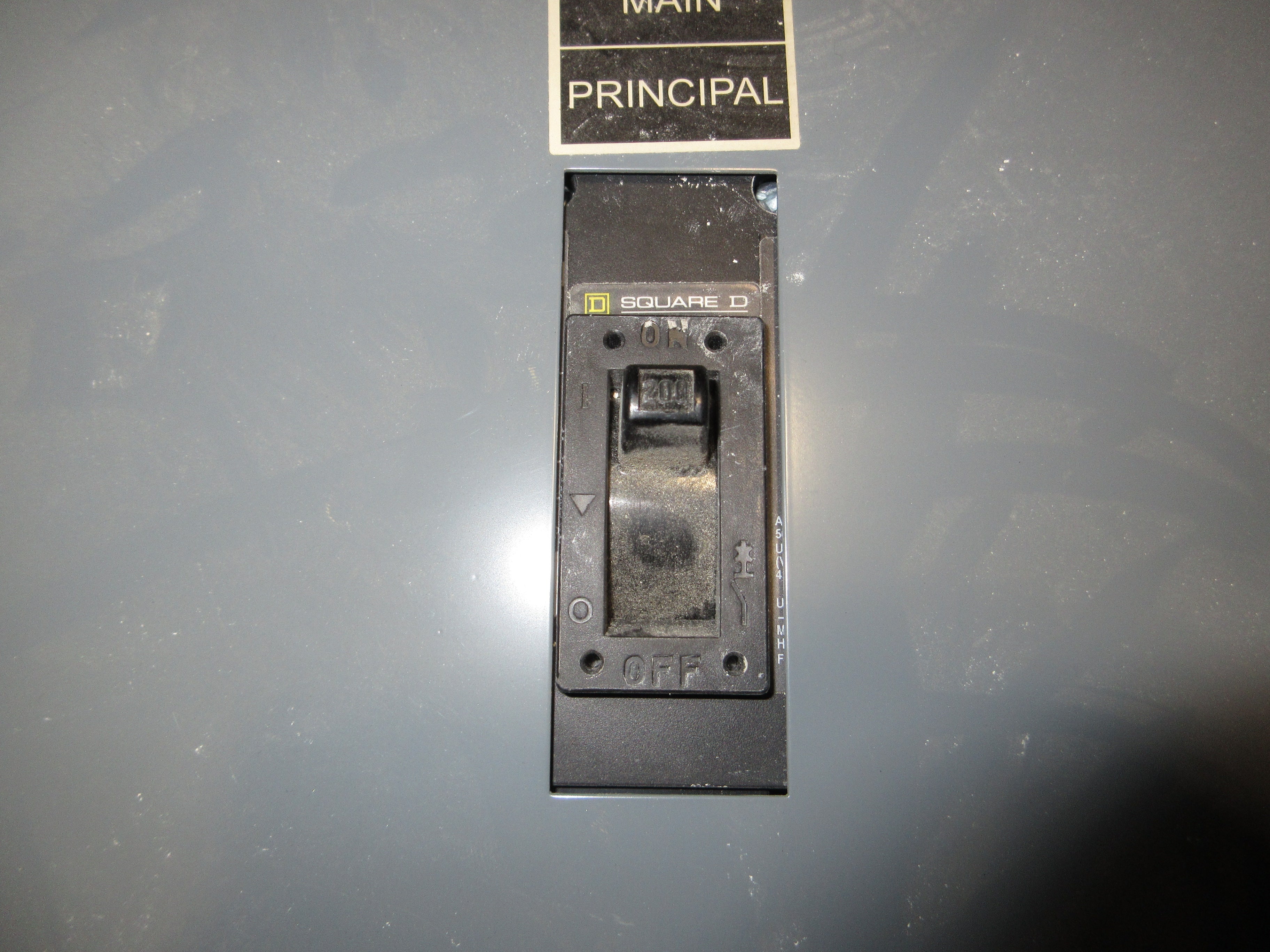Square D Main Breaker Circuit Breaker Panel 12318101890040001 200A Max 208Y/120V