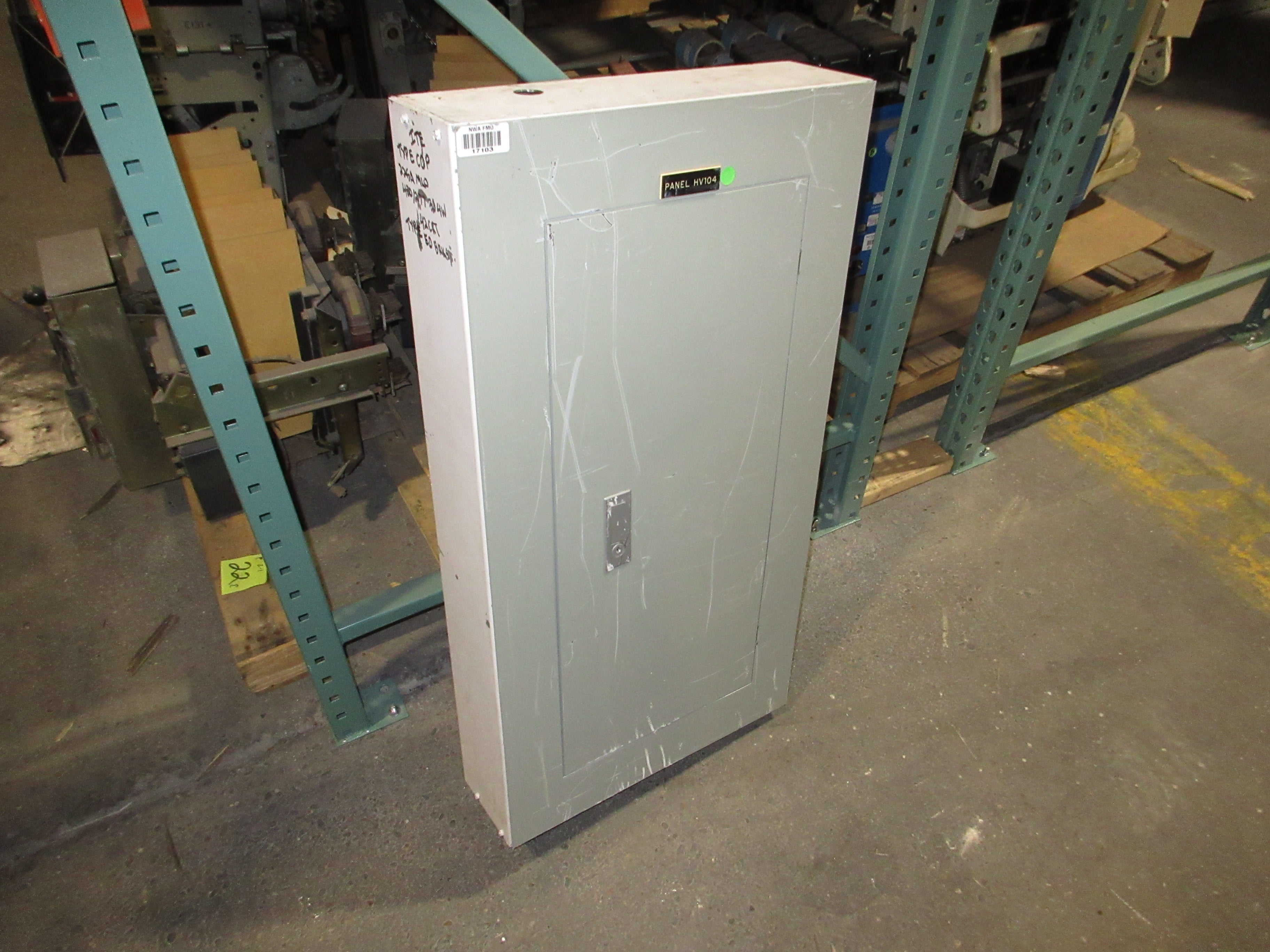 ITE Main Lug Breaker Panel CDP-7 225A Max 480Y/277V 3Ph 4W 42-Slot Used