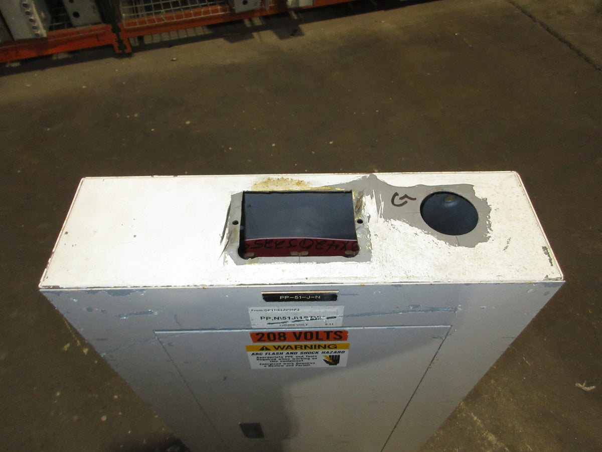 Switchboard Apparatus Inc. Main Breaker Circuit Breaker Panel PP51J-N 150A Max