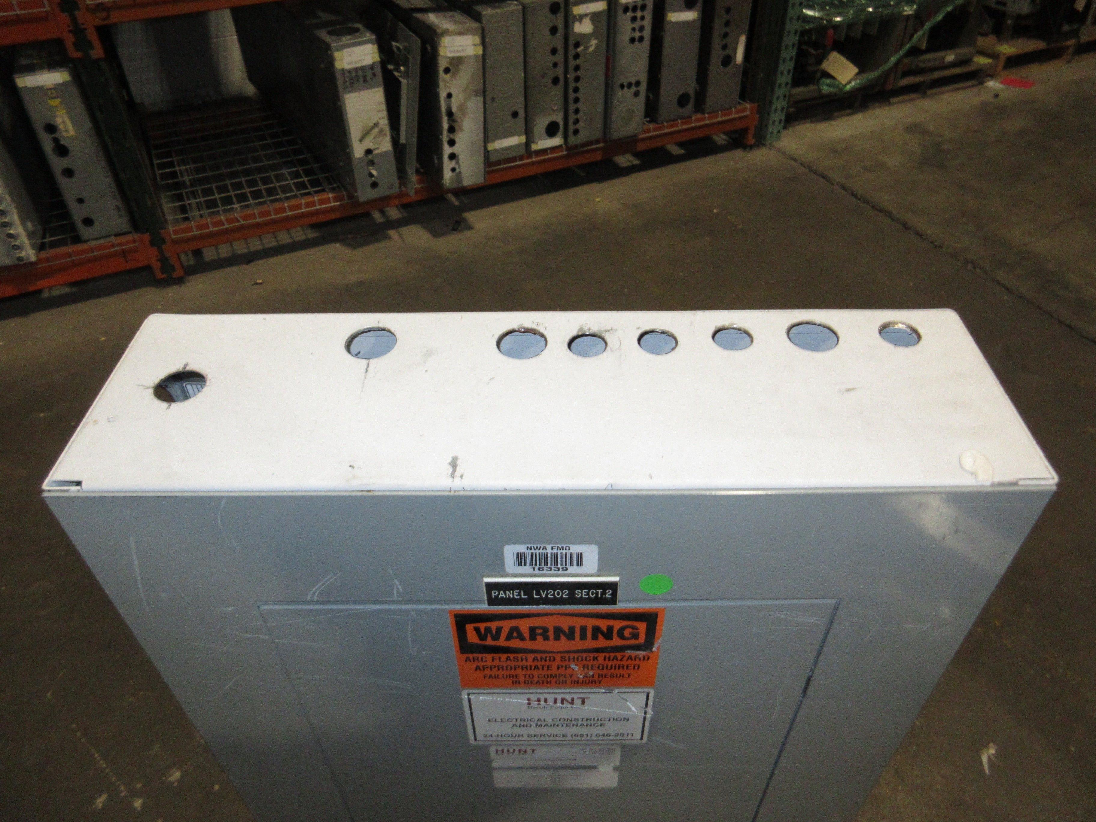 ITE Main Lug Breaker Panel CDP-7 225A Max 208/120V 3Ph 4W 42-Slot Used