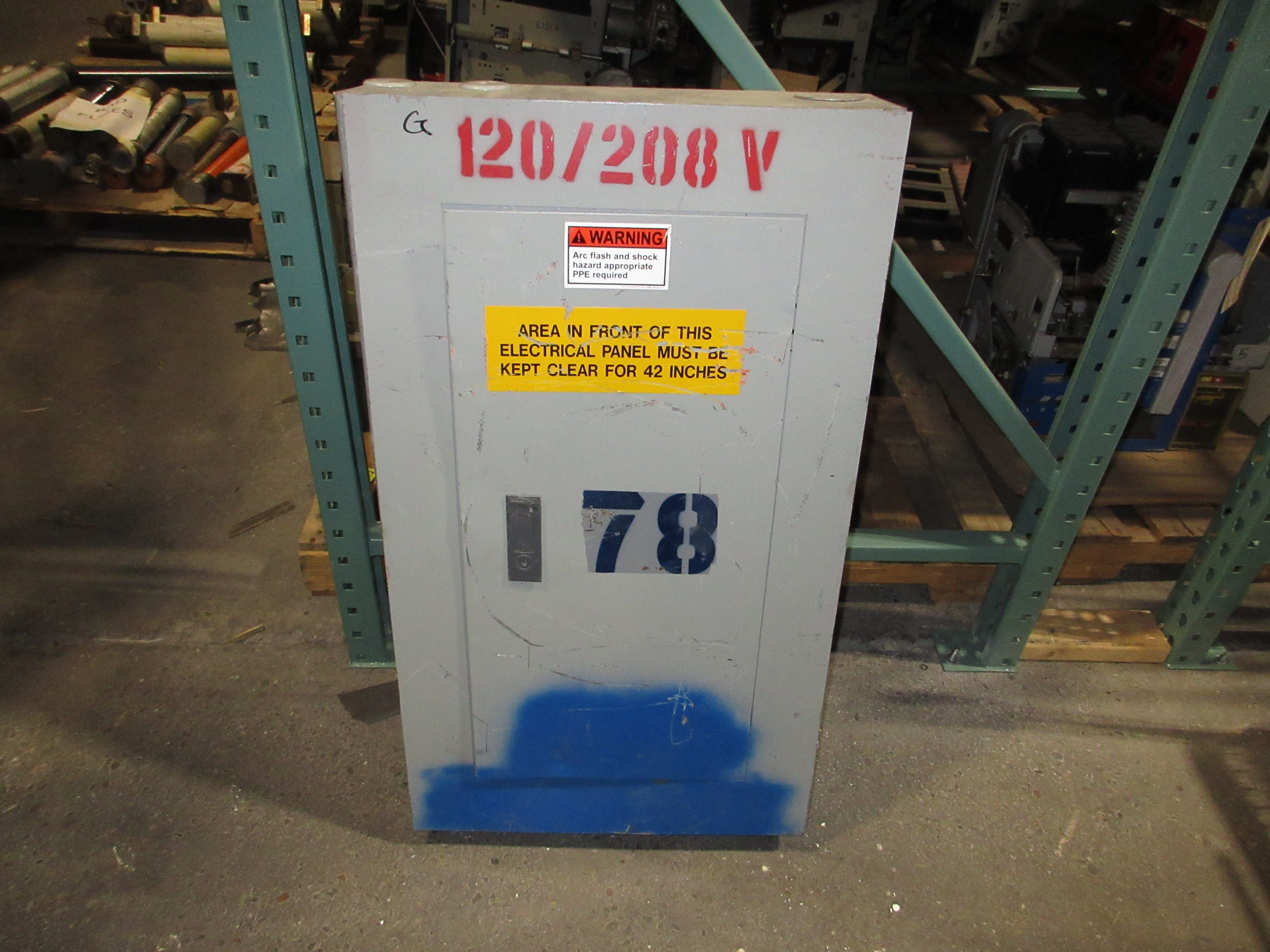 Siemens Main Breaker Circuit Breaker Panel BG18MB4150STM 225A Max 208Y/120V Used