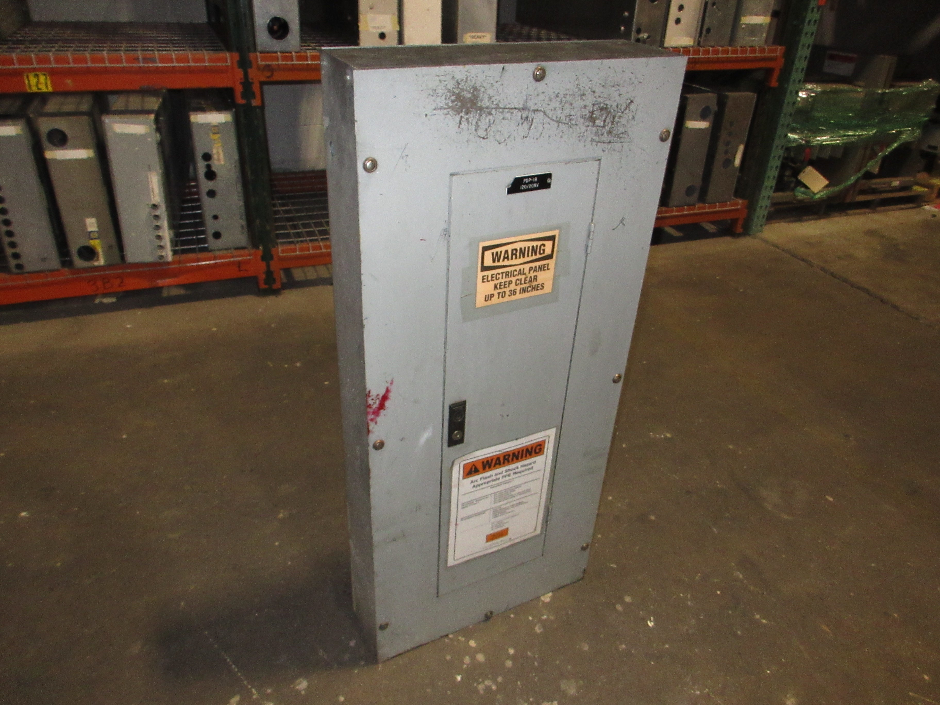 Westinghouse Main Breaker Circuit Breaker Panel 5158C03G20 208/120V 3Ph 4W Used