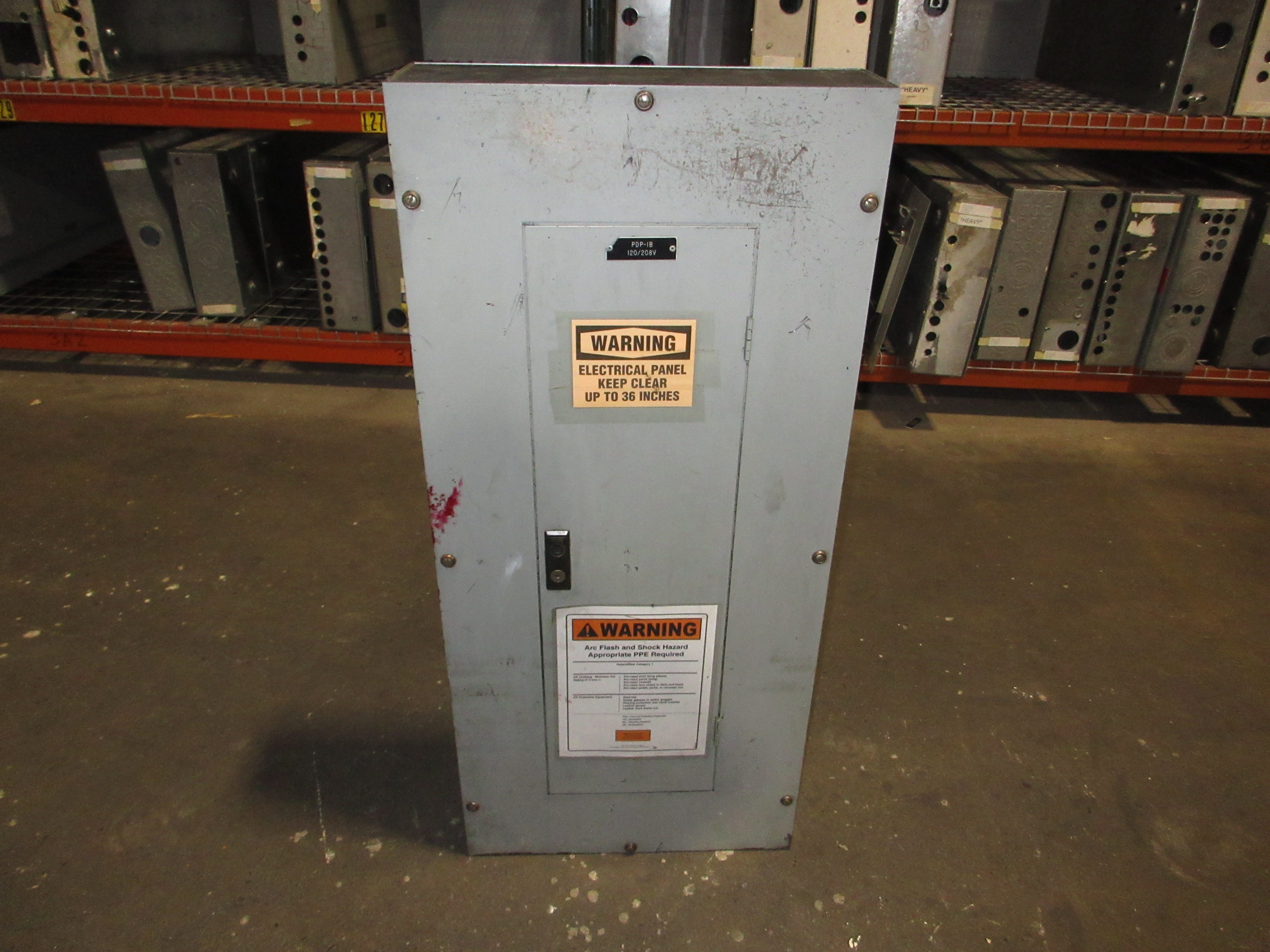 Westinghouse Main Breaker Circuit Breaker Panel 5158C03G20 208/120V 3Ph 4W Used
