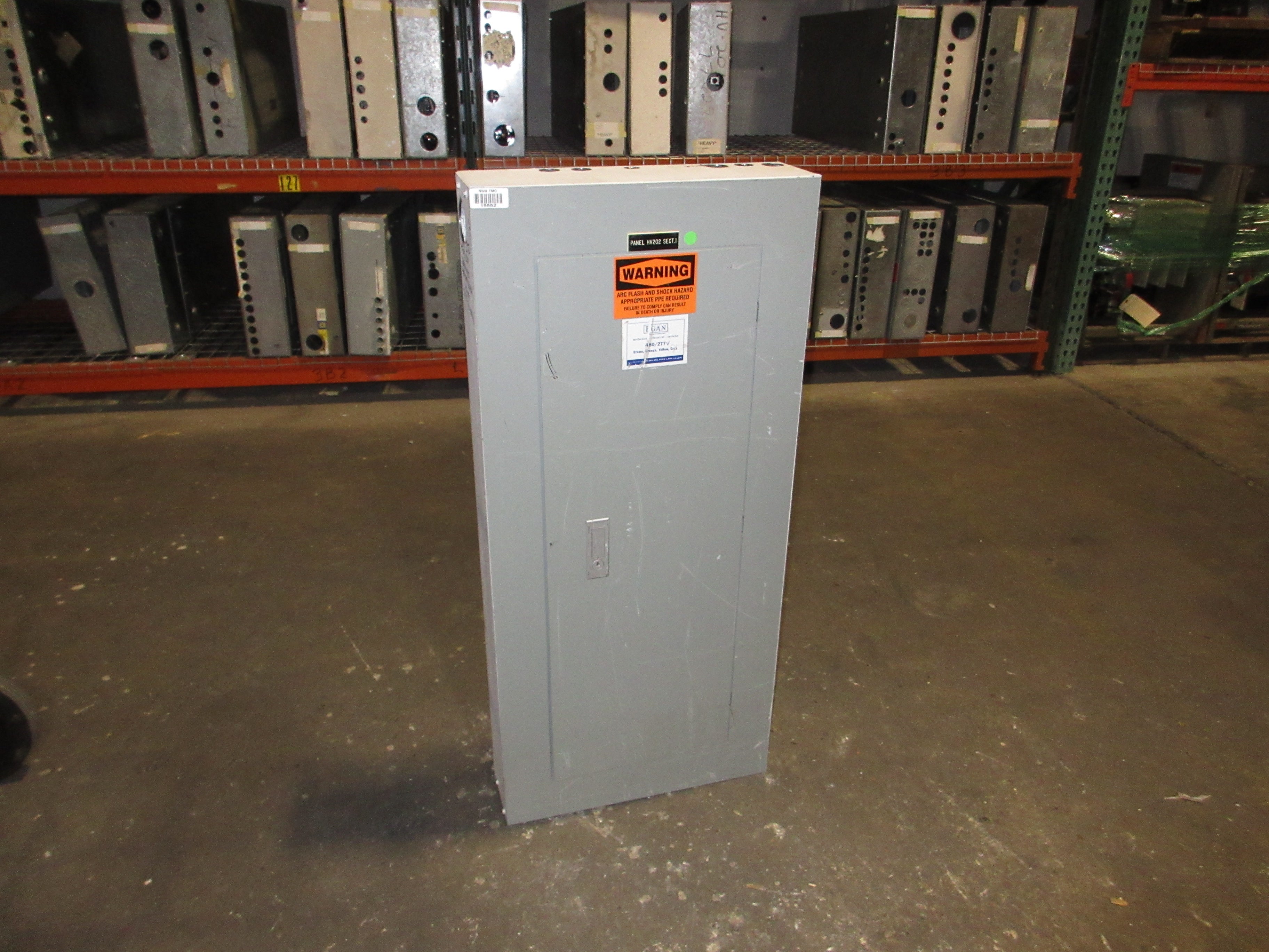 ITE Main Lug Breaker Panel CDP-7 480Y/277V 225A Max 3Ph 4W 42-Slot Used