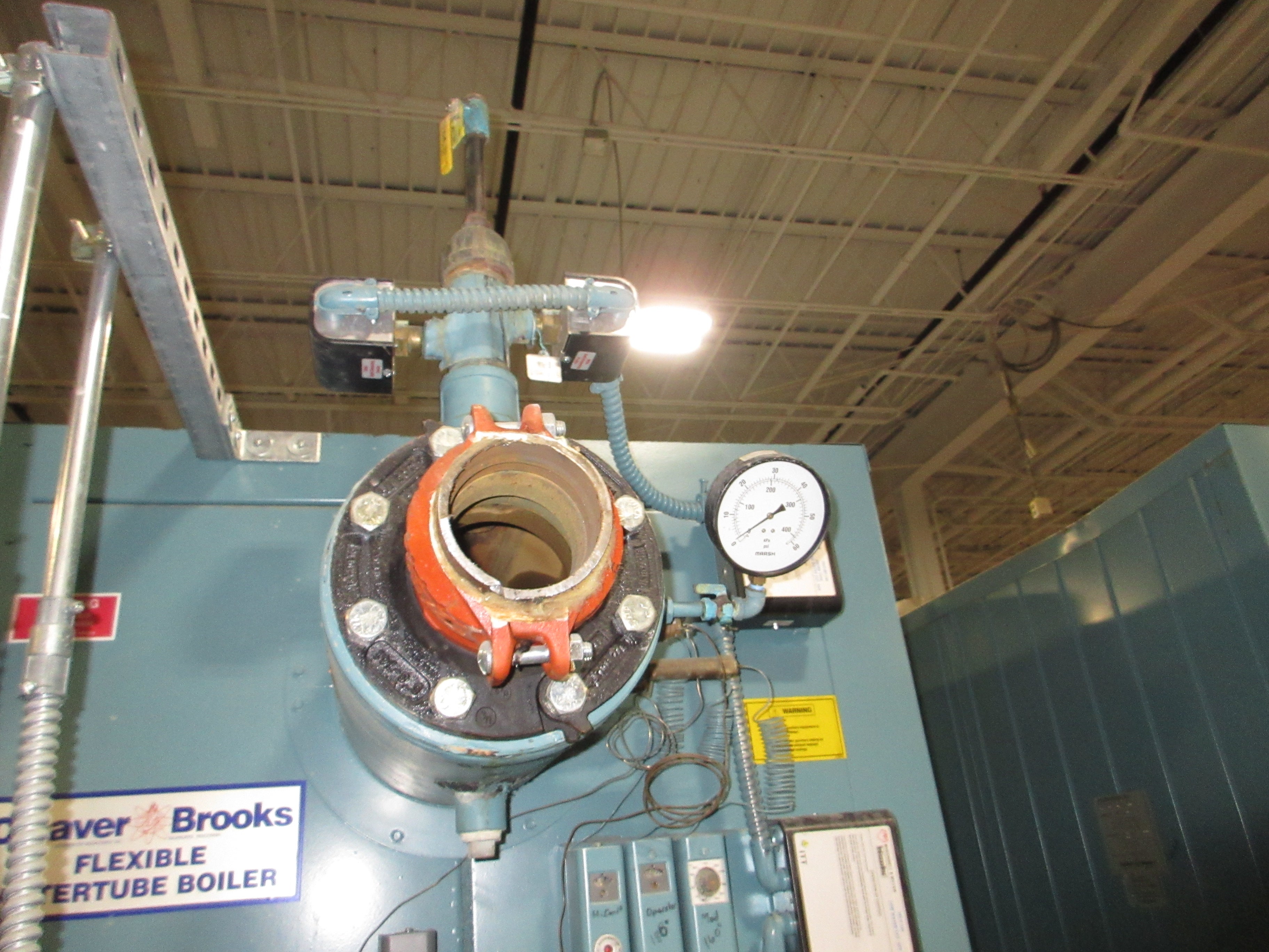 Cleaver Brooks Flexible Watertube Boiler FLX-700-400-160HW 4000MBH Max Hot Water