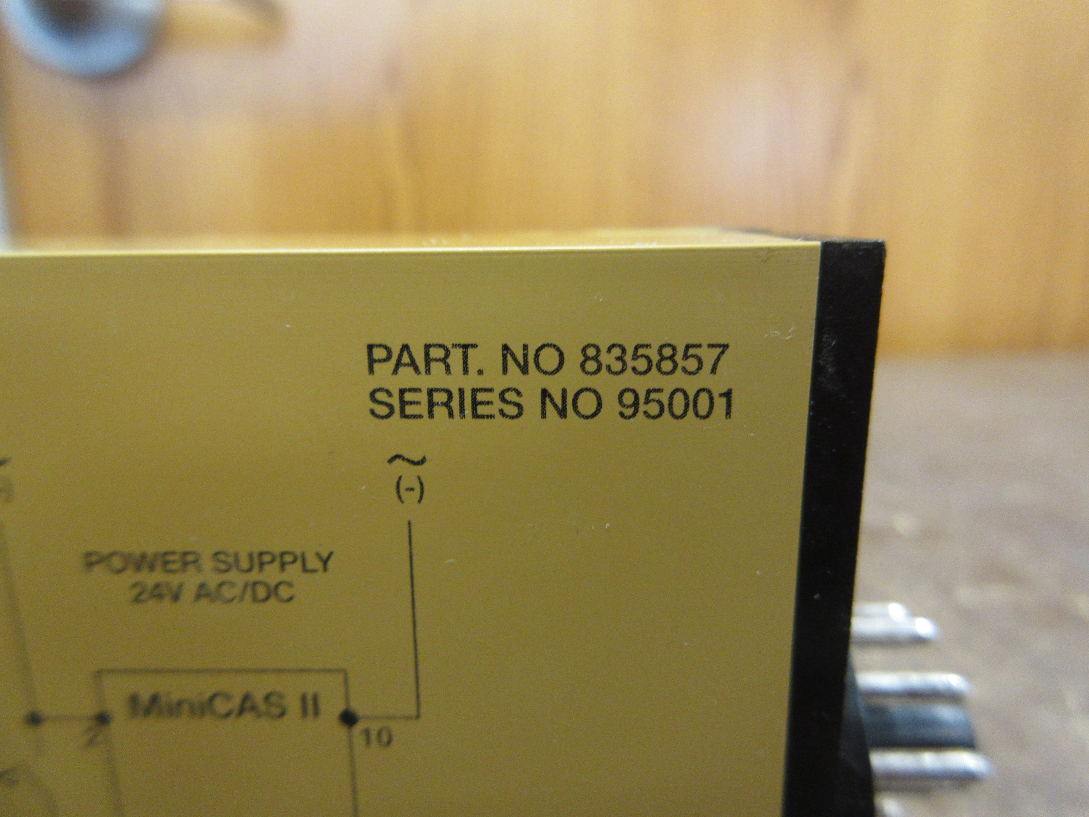 Flygt Mini CAS II Pump Sensor Monitor 835857 24V AC/DC Used