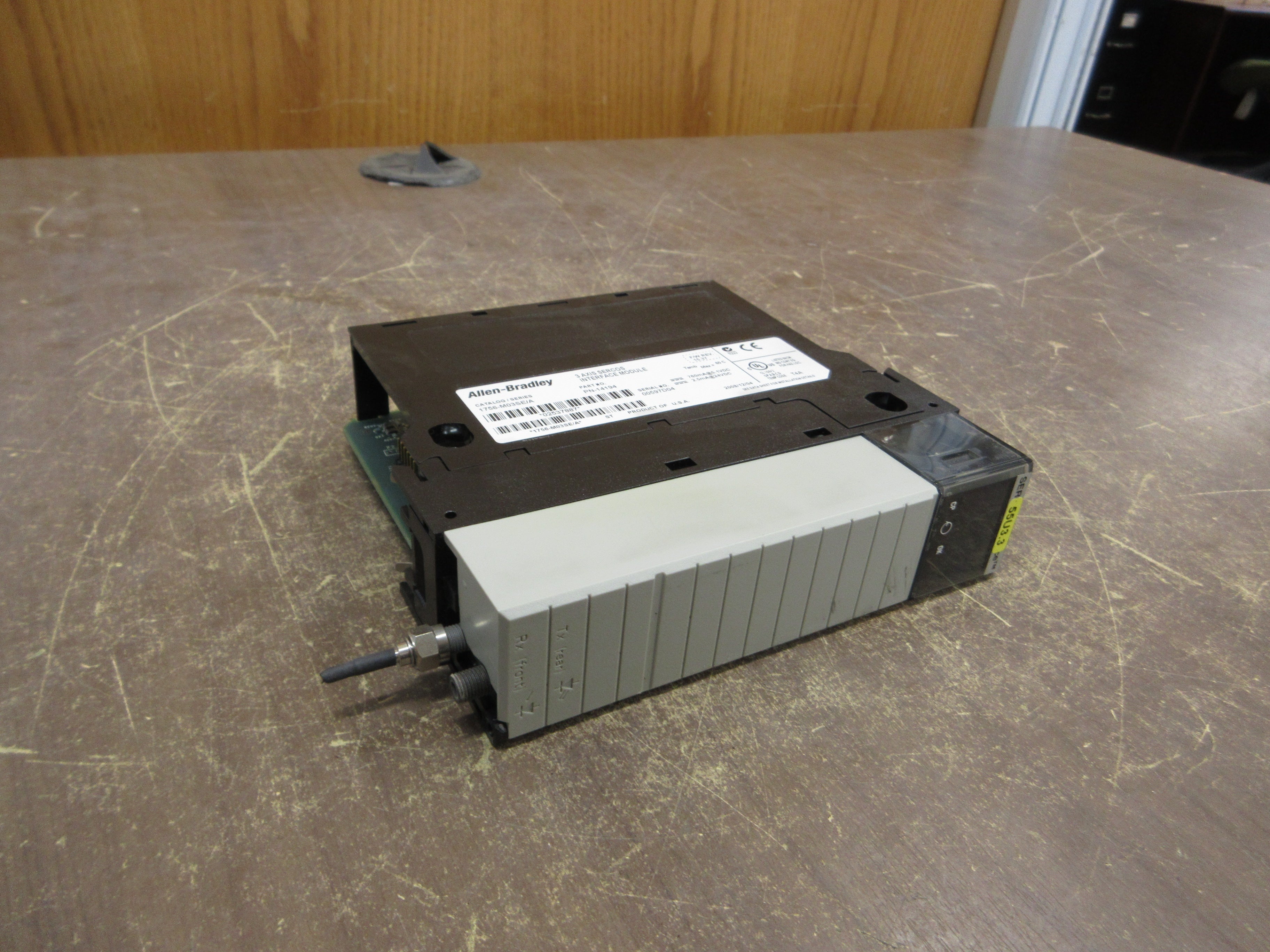 Allen-Bradley 3-Axis Sercos Interface Module 1756-M03SSE Ser. A F/W Rev.: 15.37