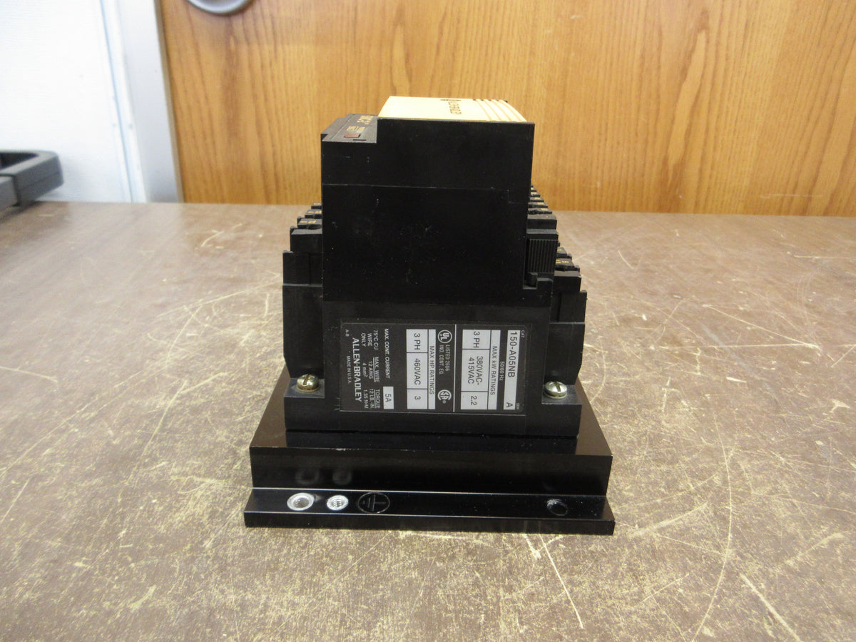 Allen-Bradley SMC-2 Soft Start 150-A05NB Ser. A 3HP 460V 3Ph 5A Used