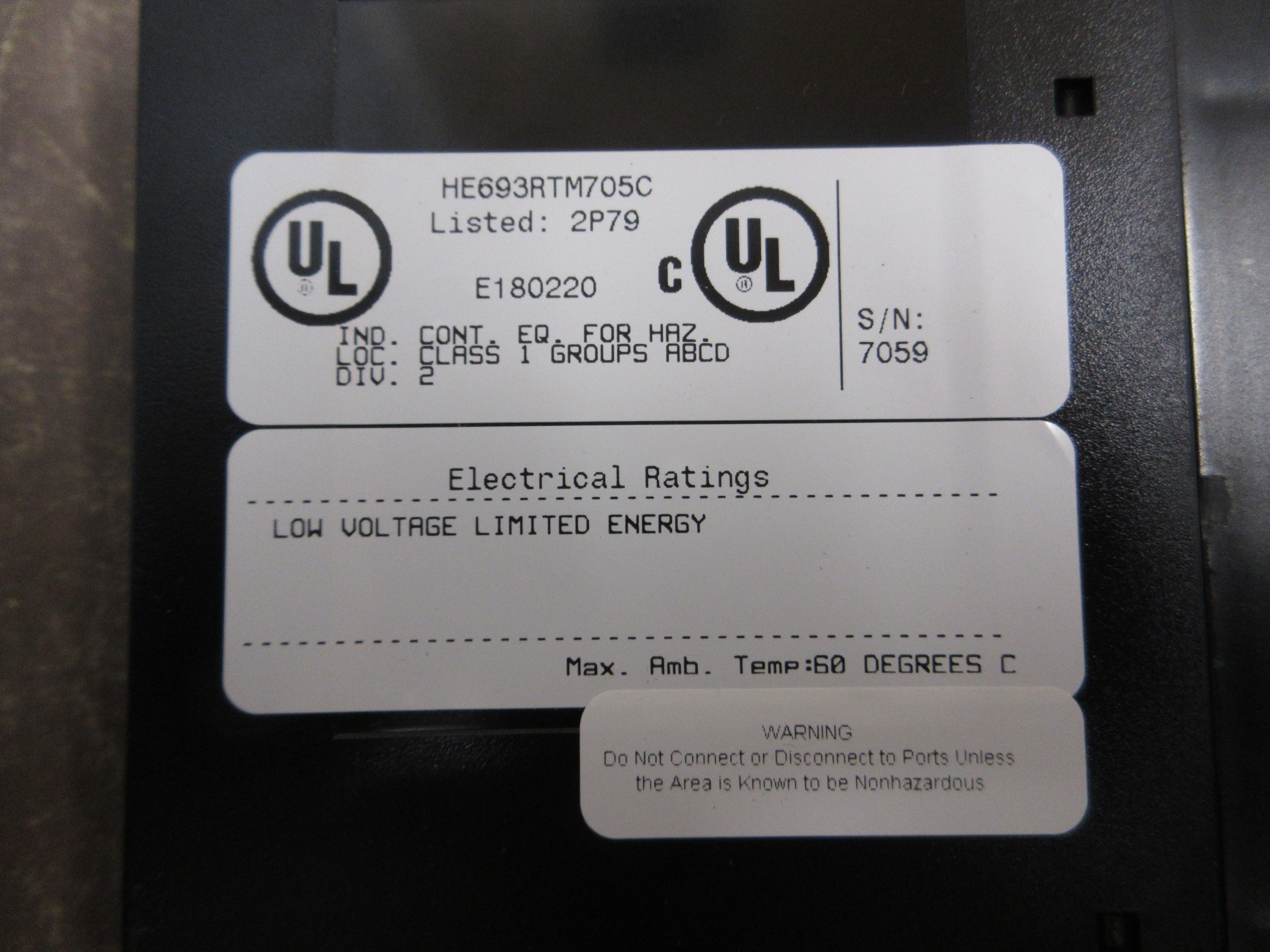 GE Fanuc RTU Master Module HE693RTM705C Used