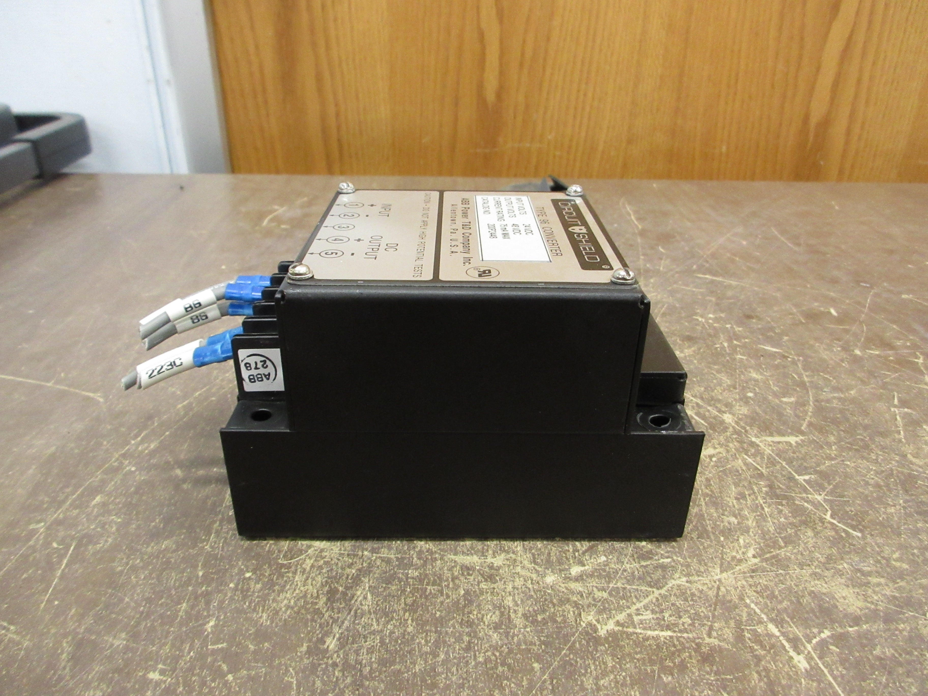 ABB Circuit Shield Type 96 Converter 200P2448 Input: 24VDC Output: 48VDC 75mA