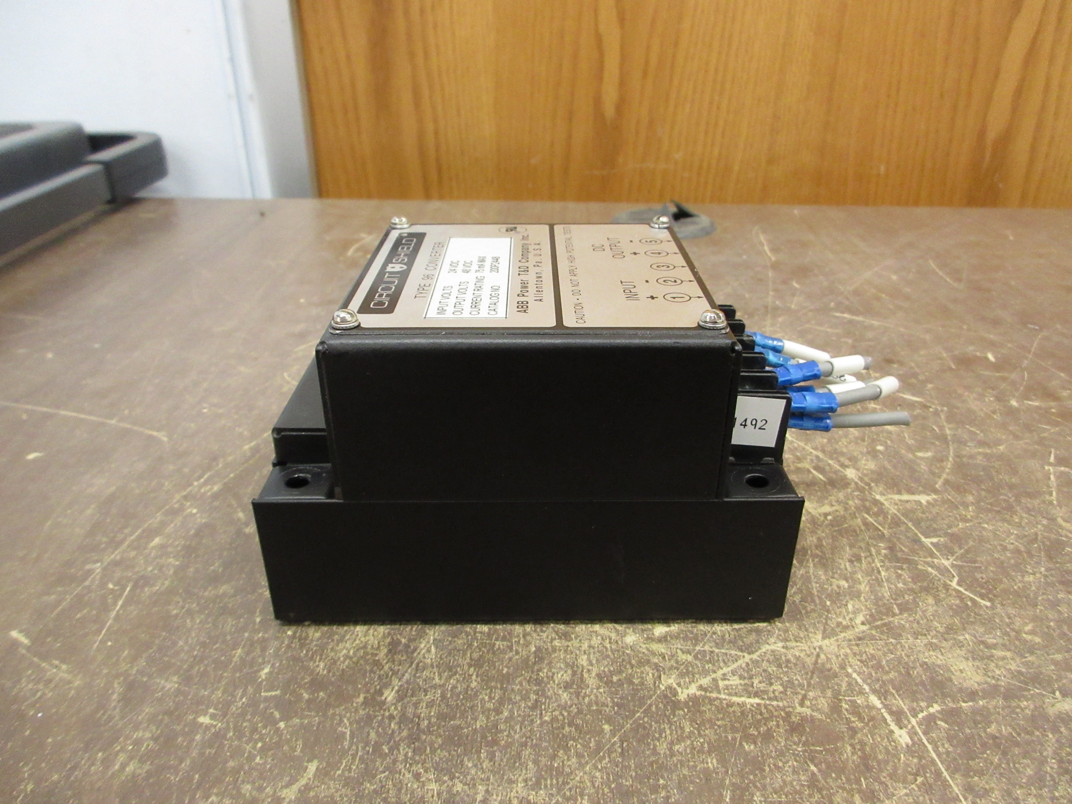 ABB Circuit Shield Type 96 Converter 200P2448 Input: 24VDC Output: 48VDC 75mA