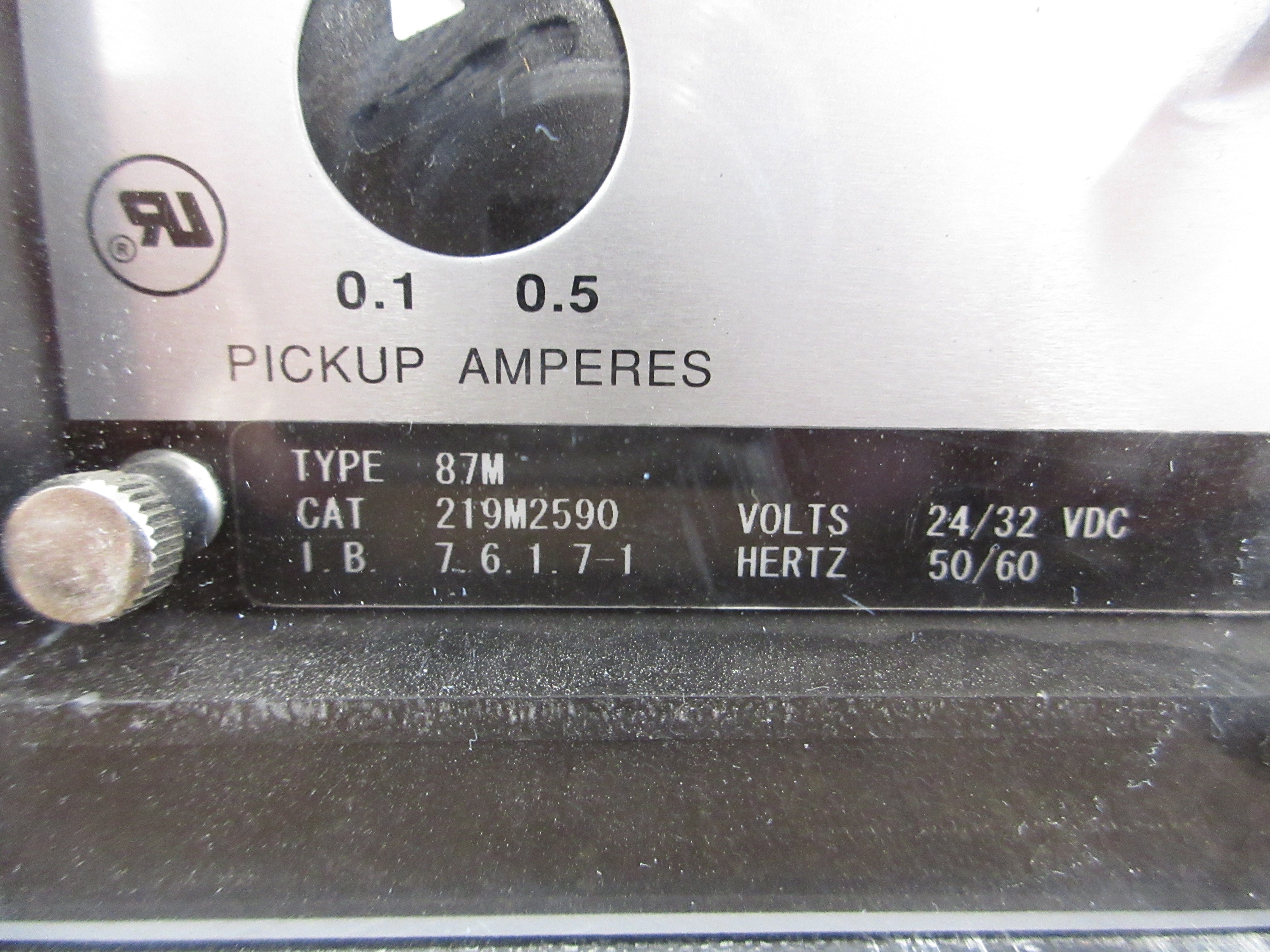 ABB Circuit Shield Differential Relay 219M2590 24/32VDC Used