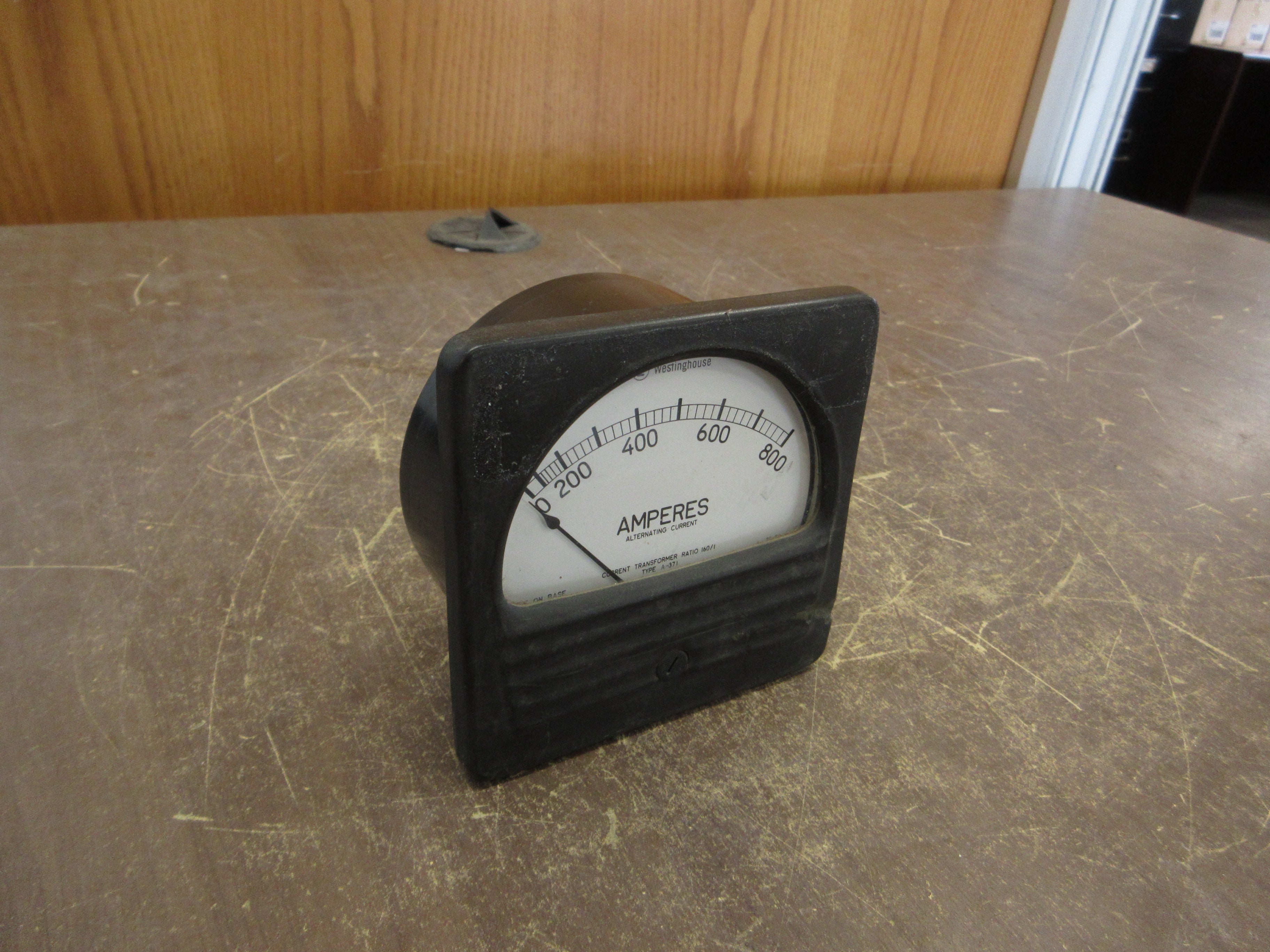 Westinghouse AC Ammeter 291B292A22 Range: 0-800A Used