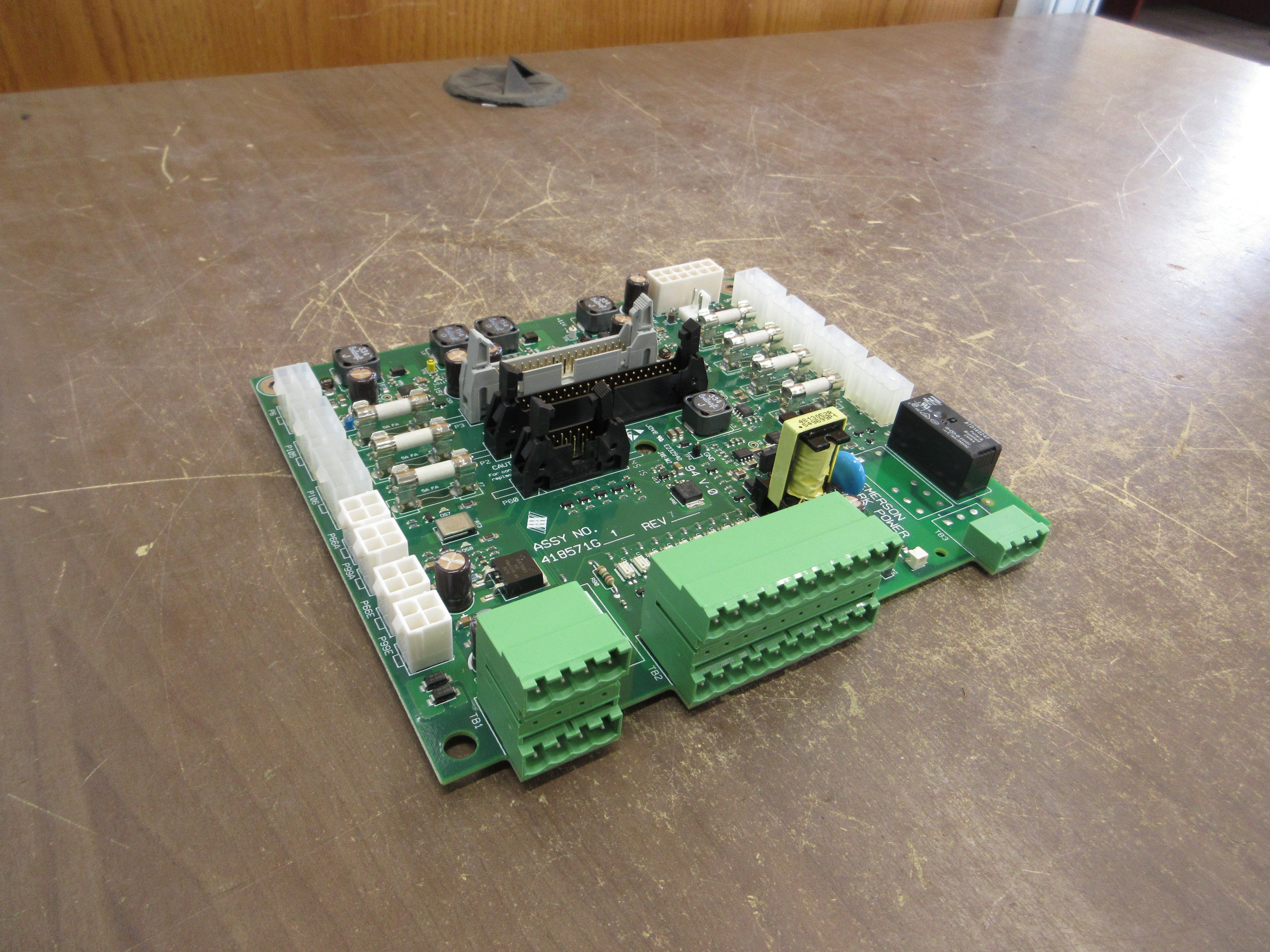 Emerson Liebert PWA Power Supply Connect Board 418571G1 Rev. 7 *No Box*