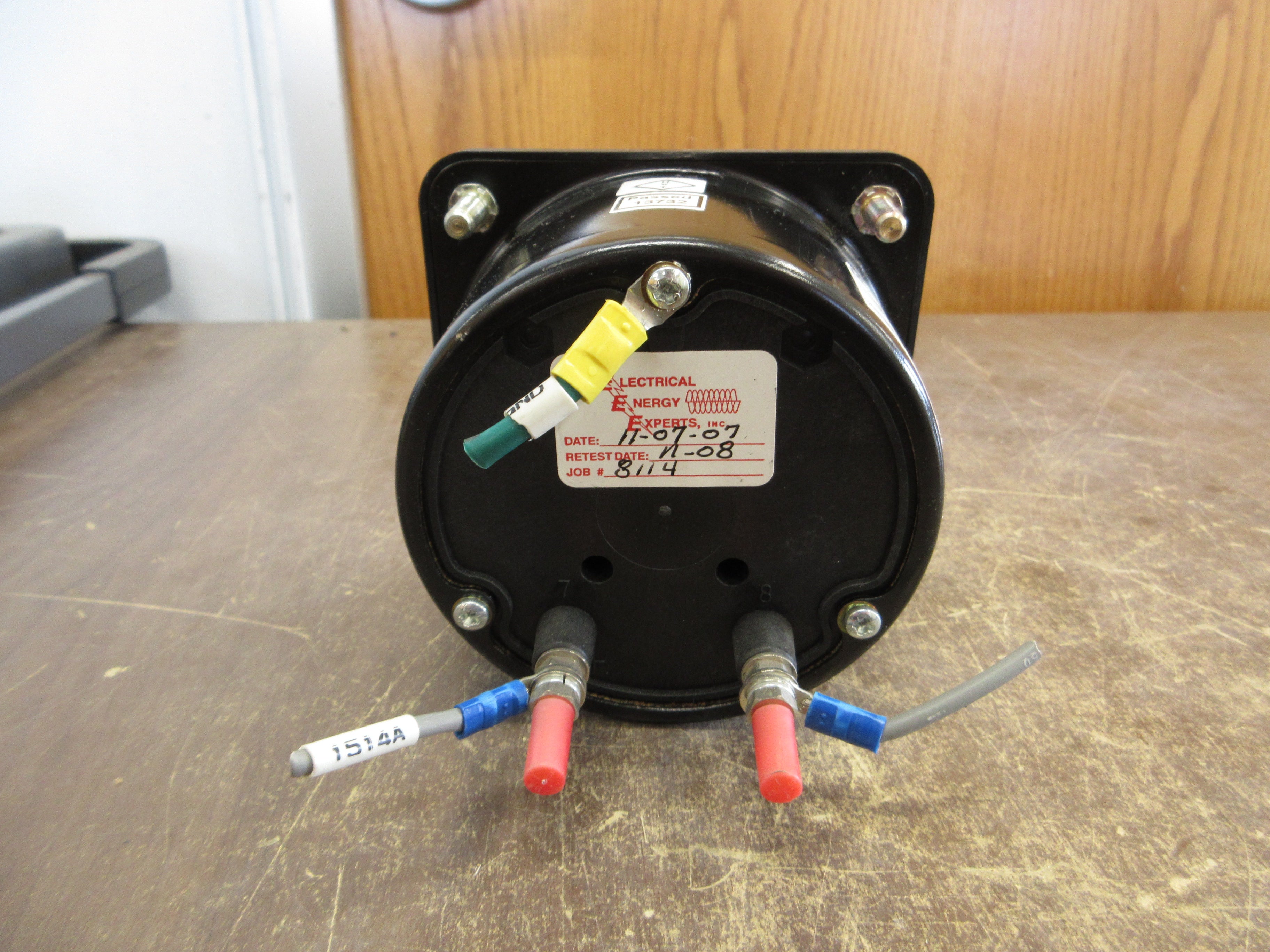 Crompton AC Voltmeter 077-05GA-PZSJ-C6-SN Range: 0-600V Used