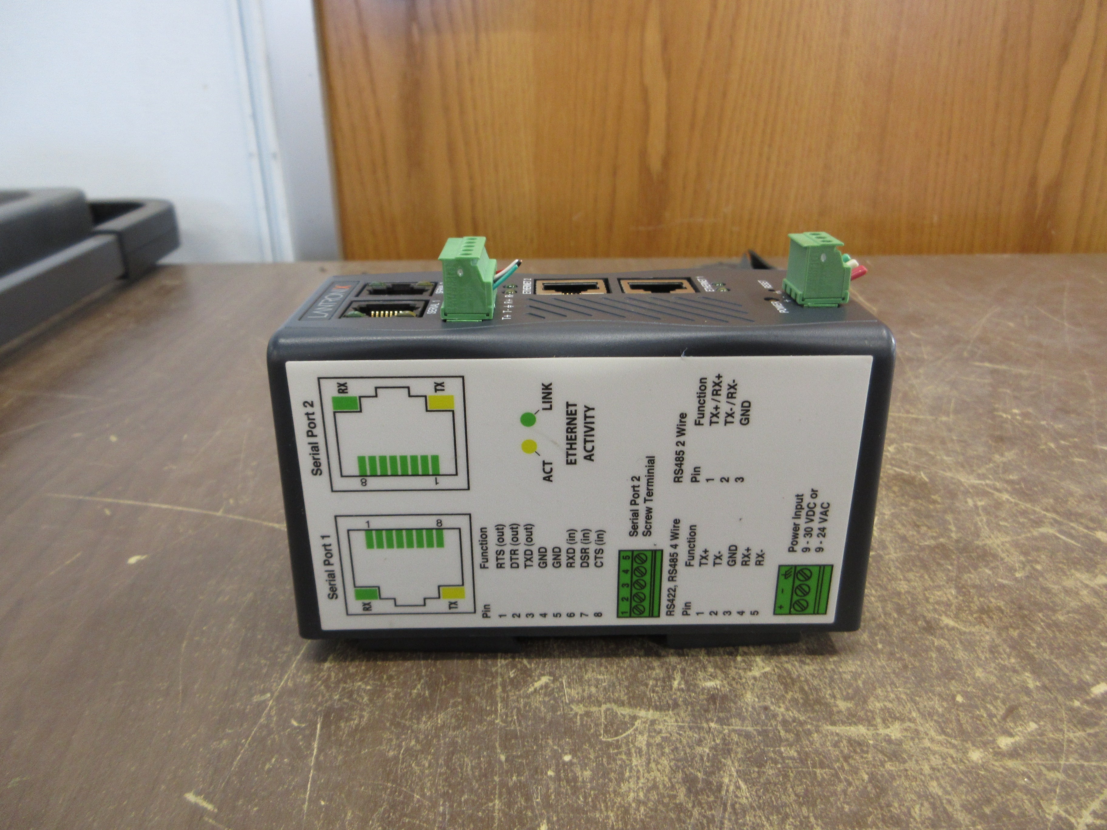 Lantronix xPress DR+ Serial-to-Ethernet Device Server 310-546-R Rev. E 2.3W Used