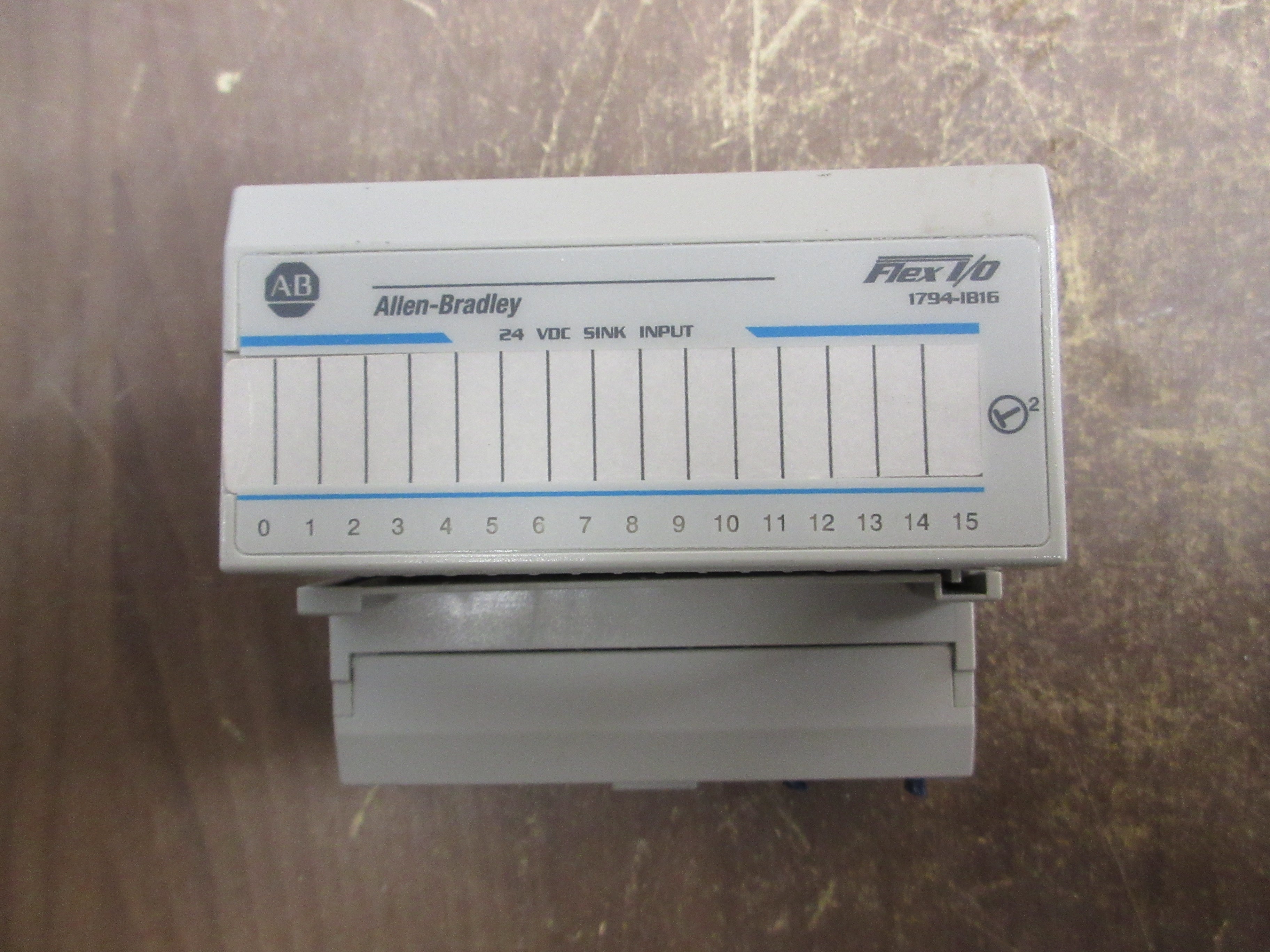 Allen-Bradley 24VDC Sink Input Flex I/O 1794-IB16 Used