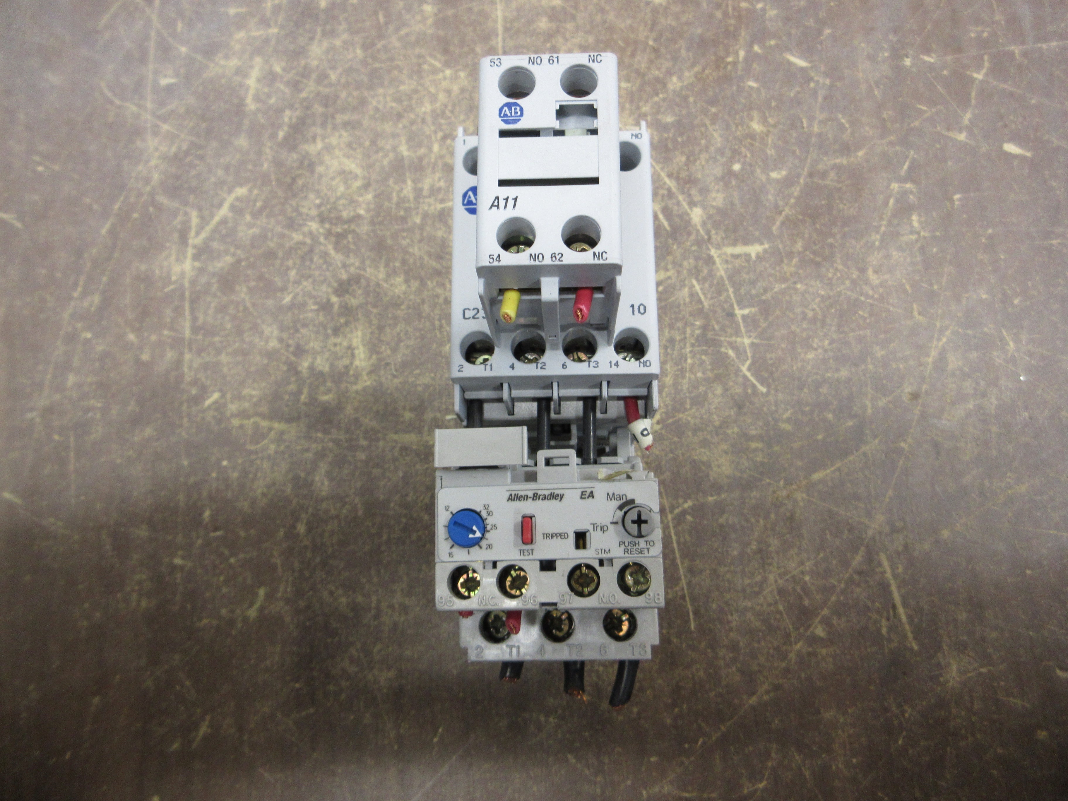 Allen-Bradley Starter 100-C23*10/193-EA2GB 120V Coil Trip: 12-32A Used