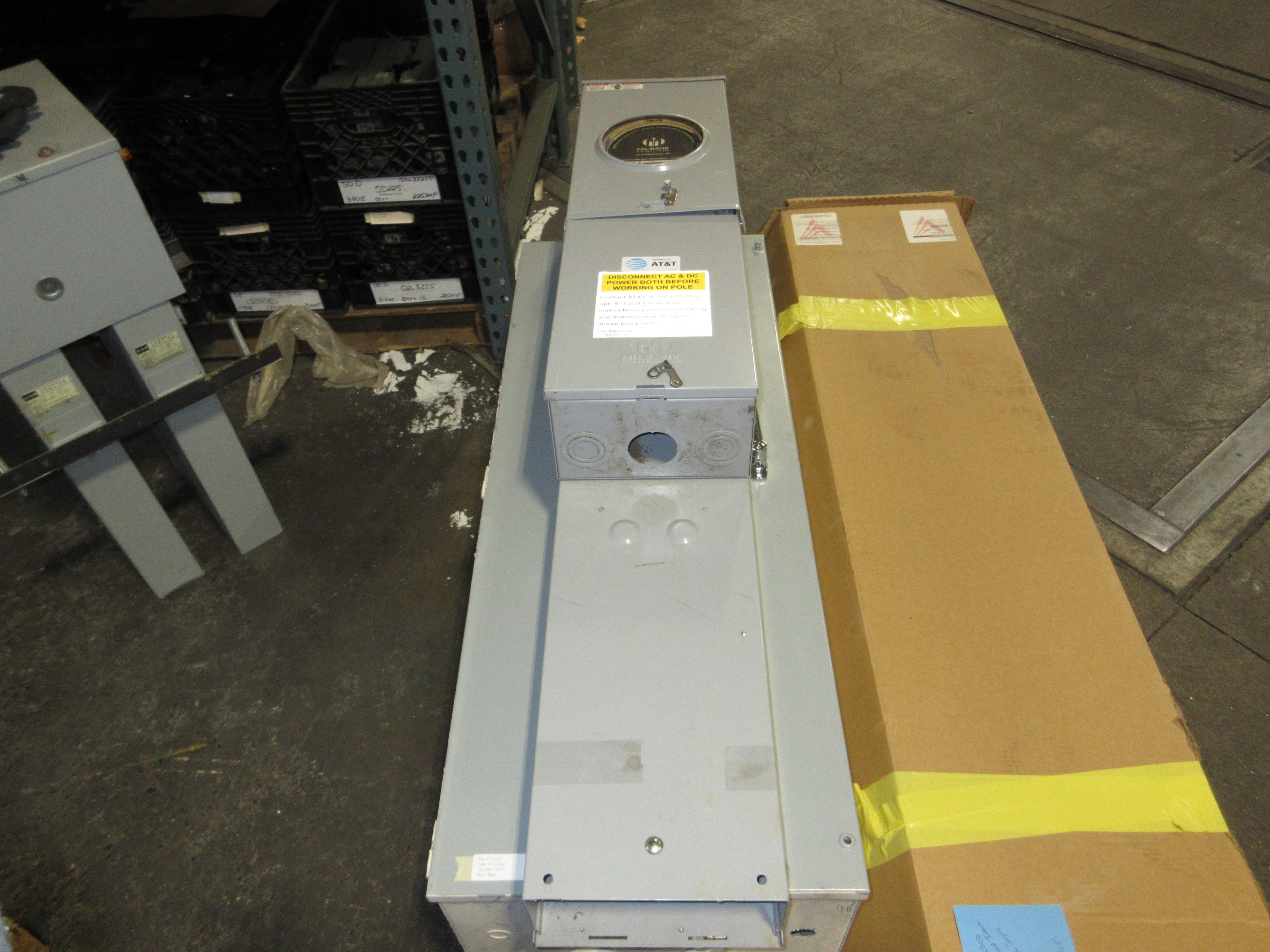 Milbank Modular PO HD-PD U4322-O-5T9 100-200A 200A Main Breaker Used