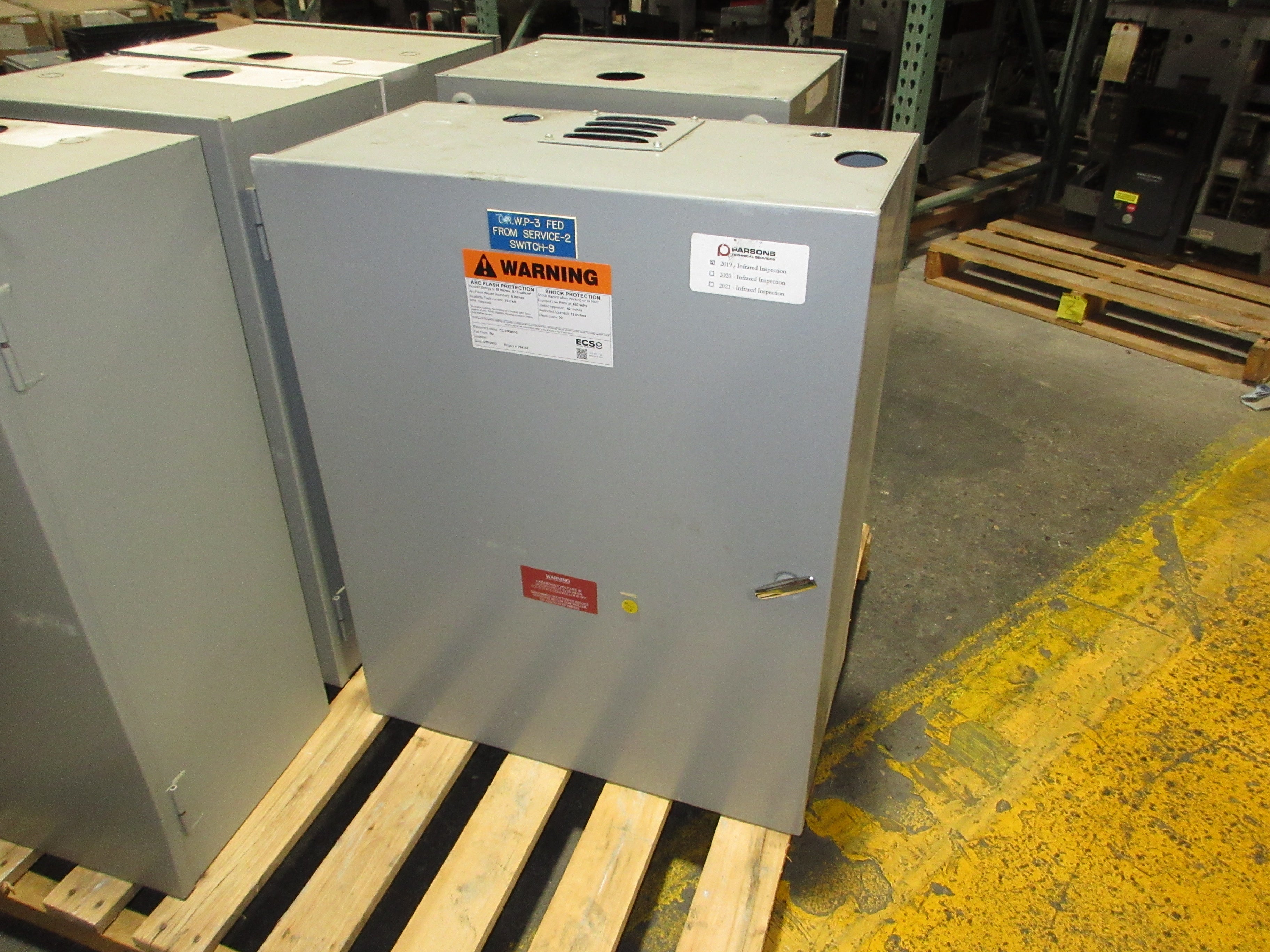 Allen-Bradley Enclosed SMC-2 Soft Start 150-A97NB Ser. A 75HP 460V 97A Used