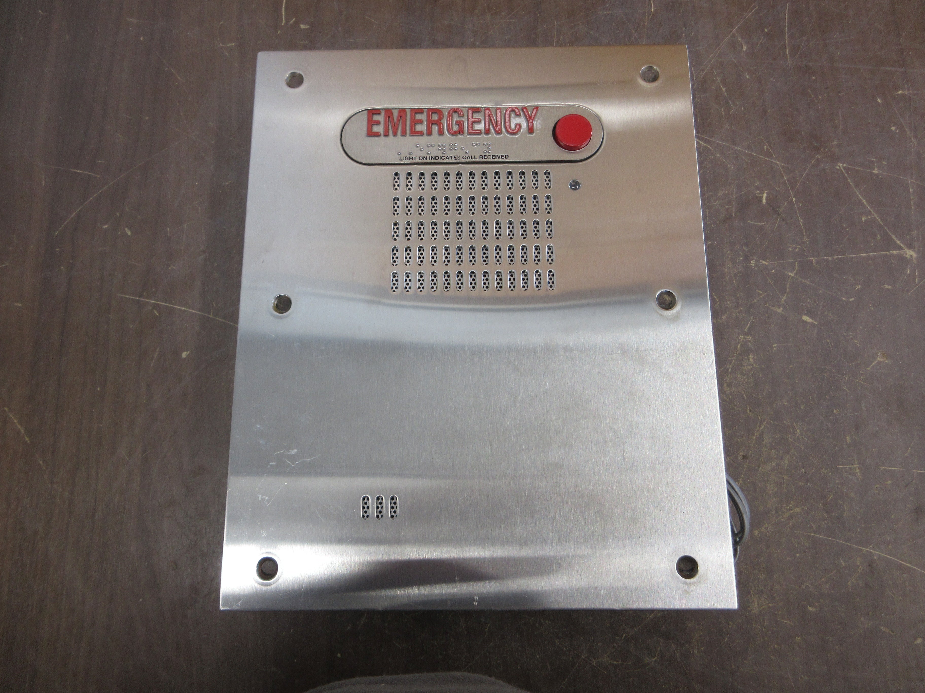 Talk-A-Phone Co. Emergency Intercom Panel ETP-400 Used