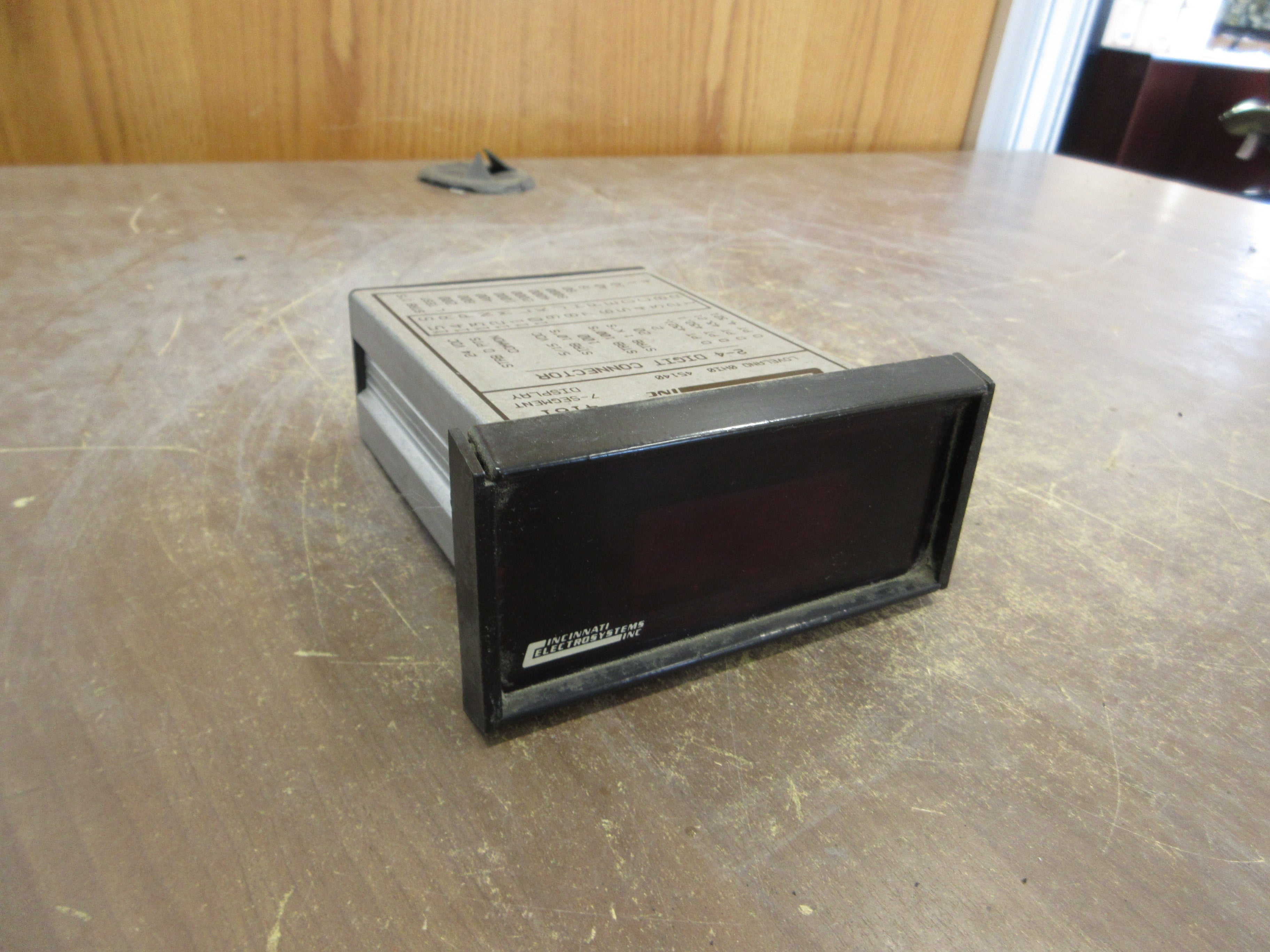 Cincinnati Electrosystems 7-Segment Display 4161 Used