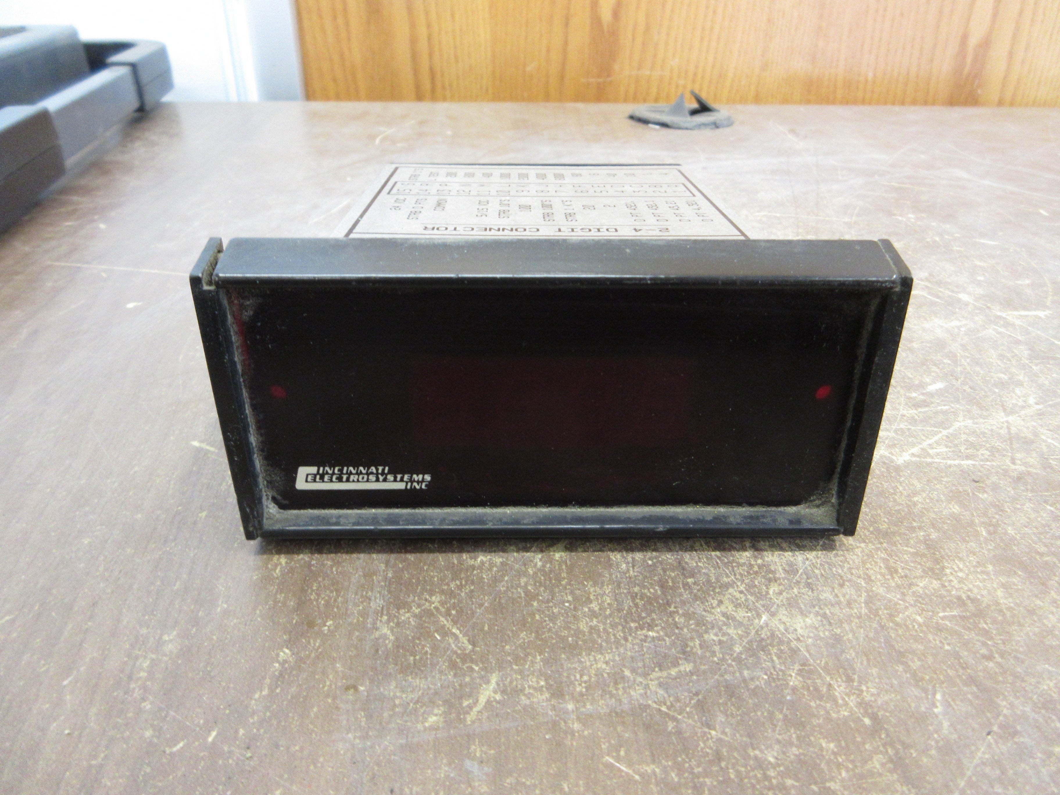 Cincinnati Electrosystems 7-Segment Display 4161 Used