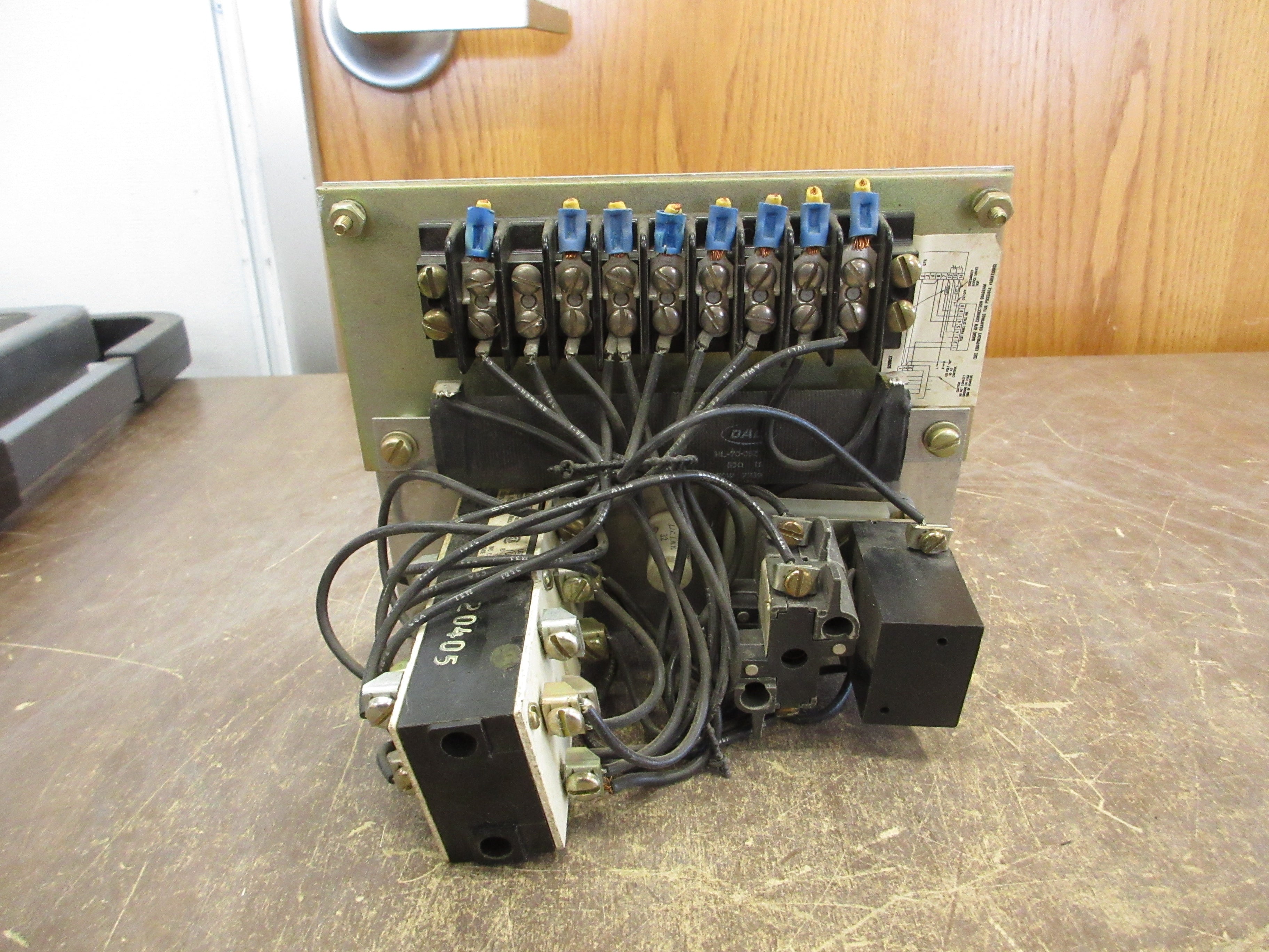 Westinghouse Ground Fault Relay Test Panel 1274C19G01 Used