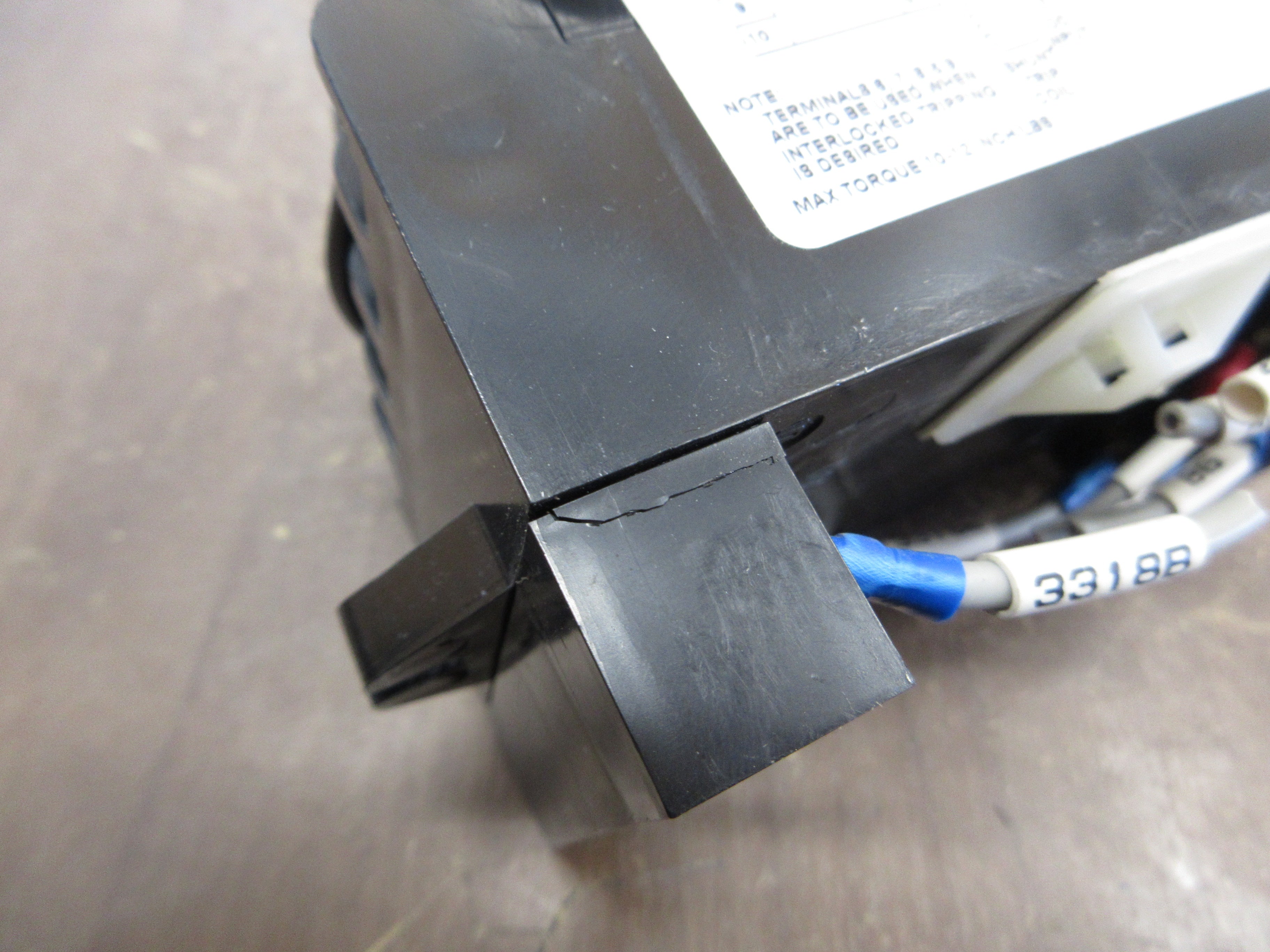 Instrument Transformers Ground Fault Relay BGFL 239-1200 *Broken Insulator* Used