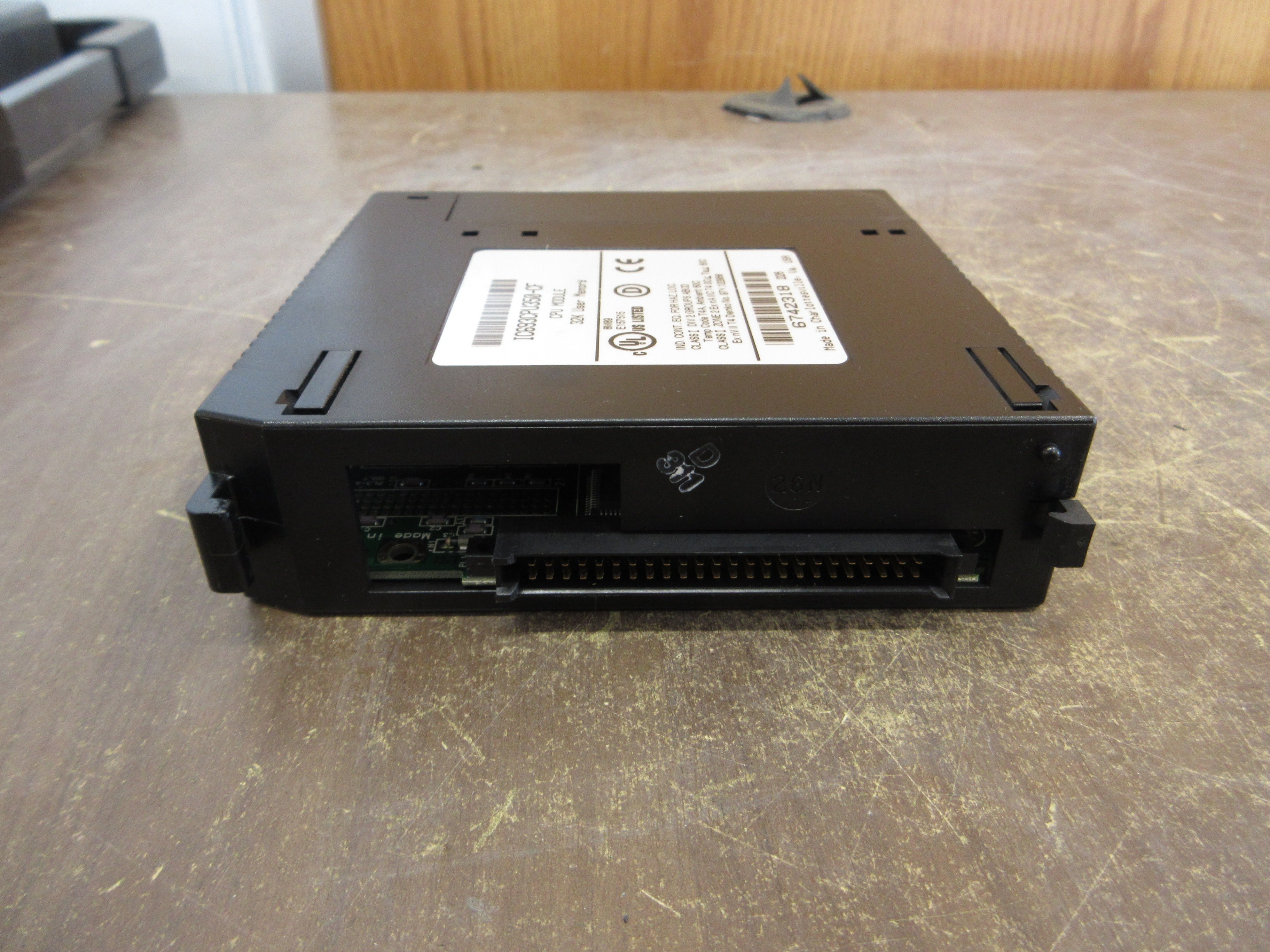 GE Fanuc CPU Module IC693CPU350-CF 32k User Memory Used