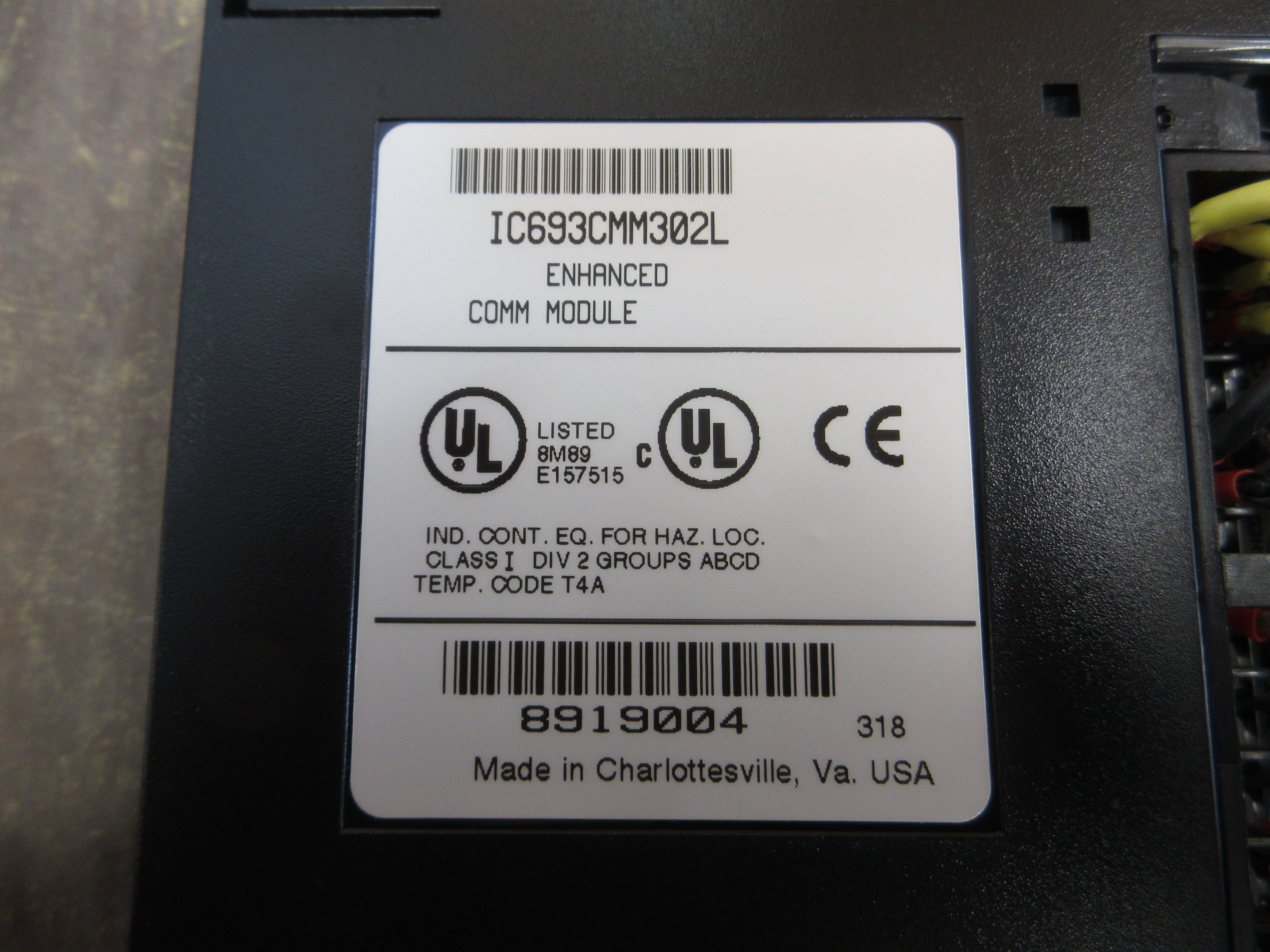 GE Fanuc Enhanced Comm. Module IC693CMM302L Used