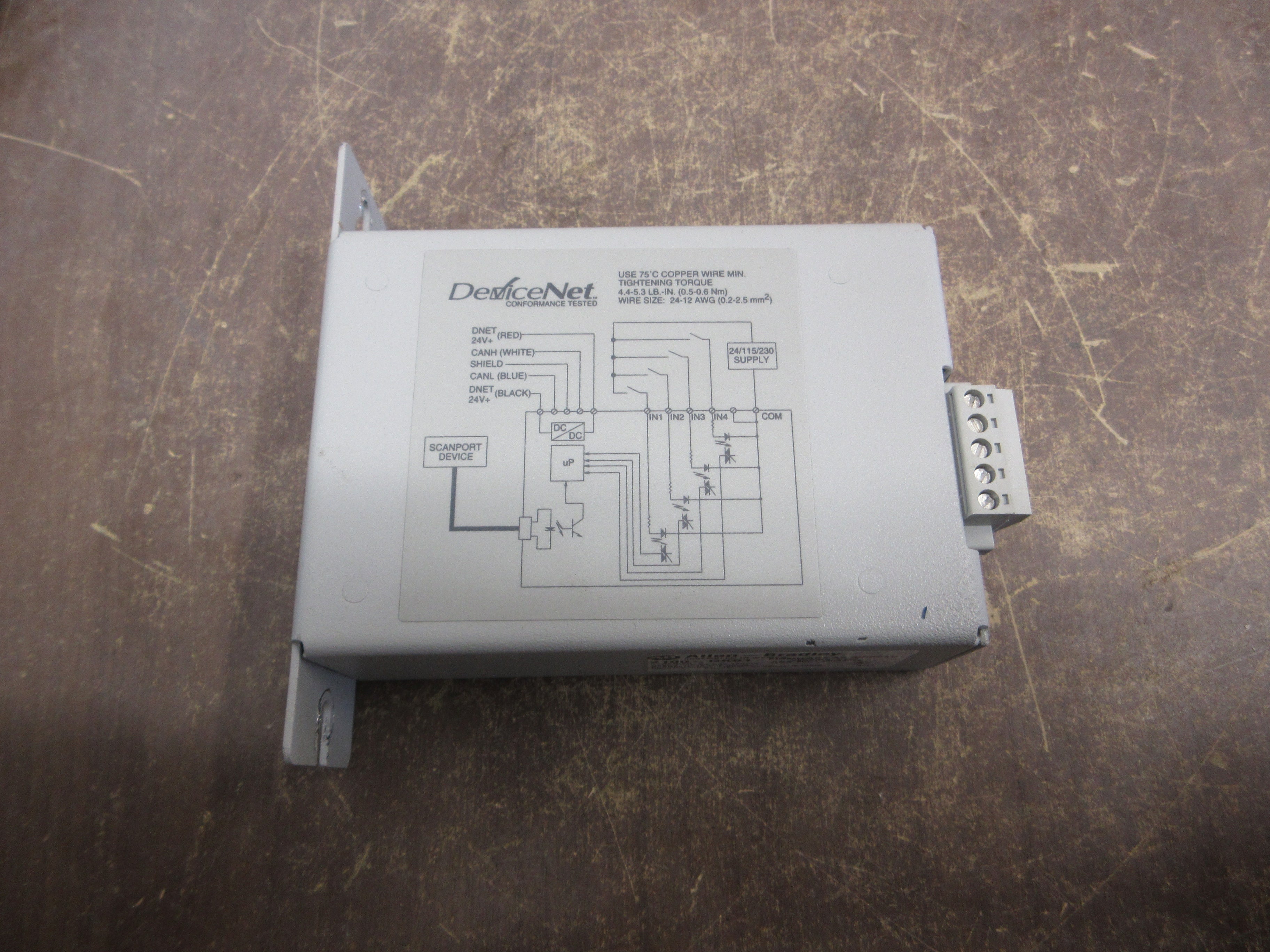 Allen-Bradley DeviceNet Comm Module 2100-GK61 FRN: 2.080 Series A Used