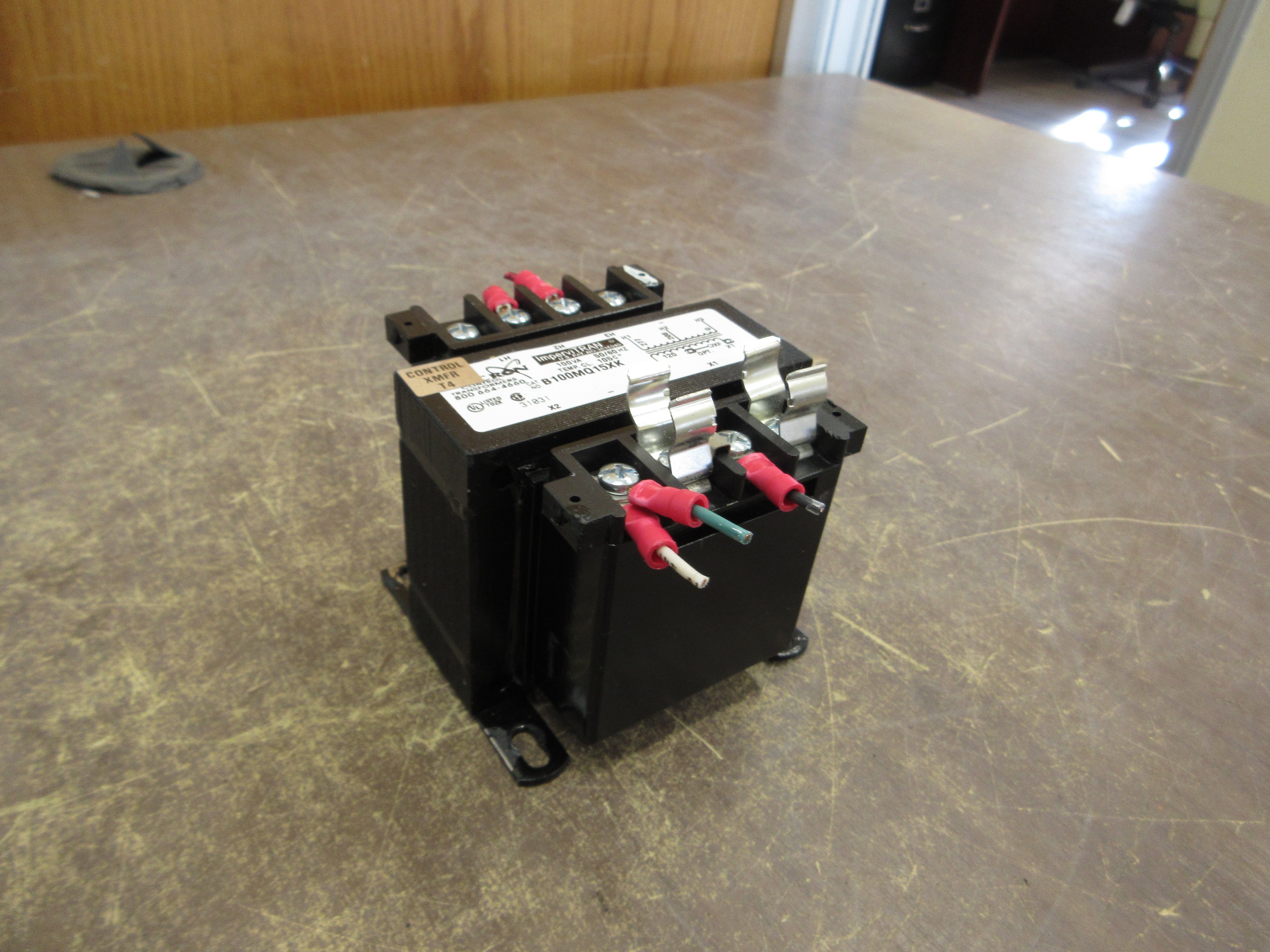 Micron ImperviTRAN Control Transformer B100MQ15XK 100VA Pri: 208/277V Sec: 120V