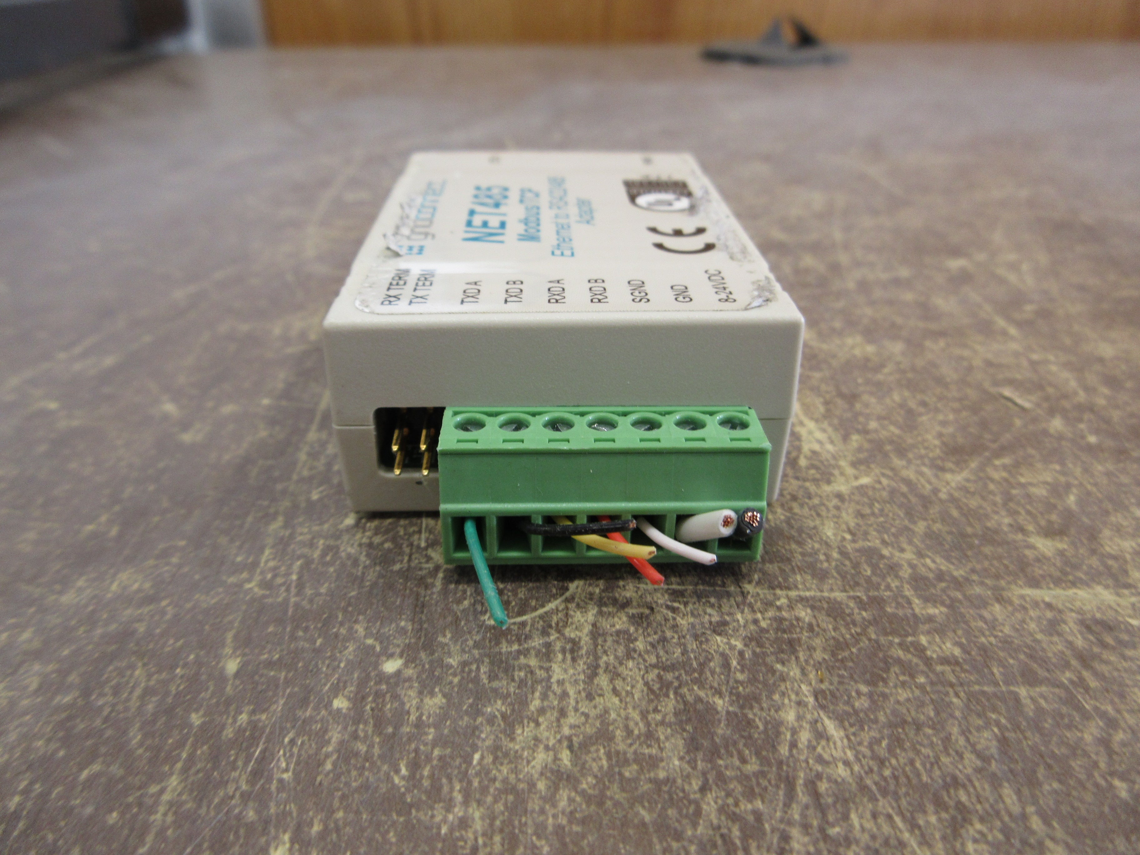 Gridconnect Modbus/TCP Ethernet to RS422/485 Adapter NET485 8-24VDC Used